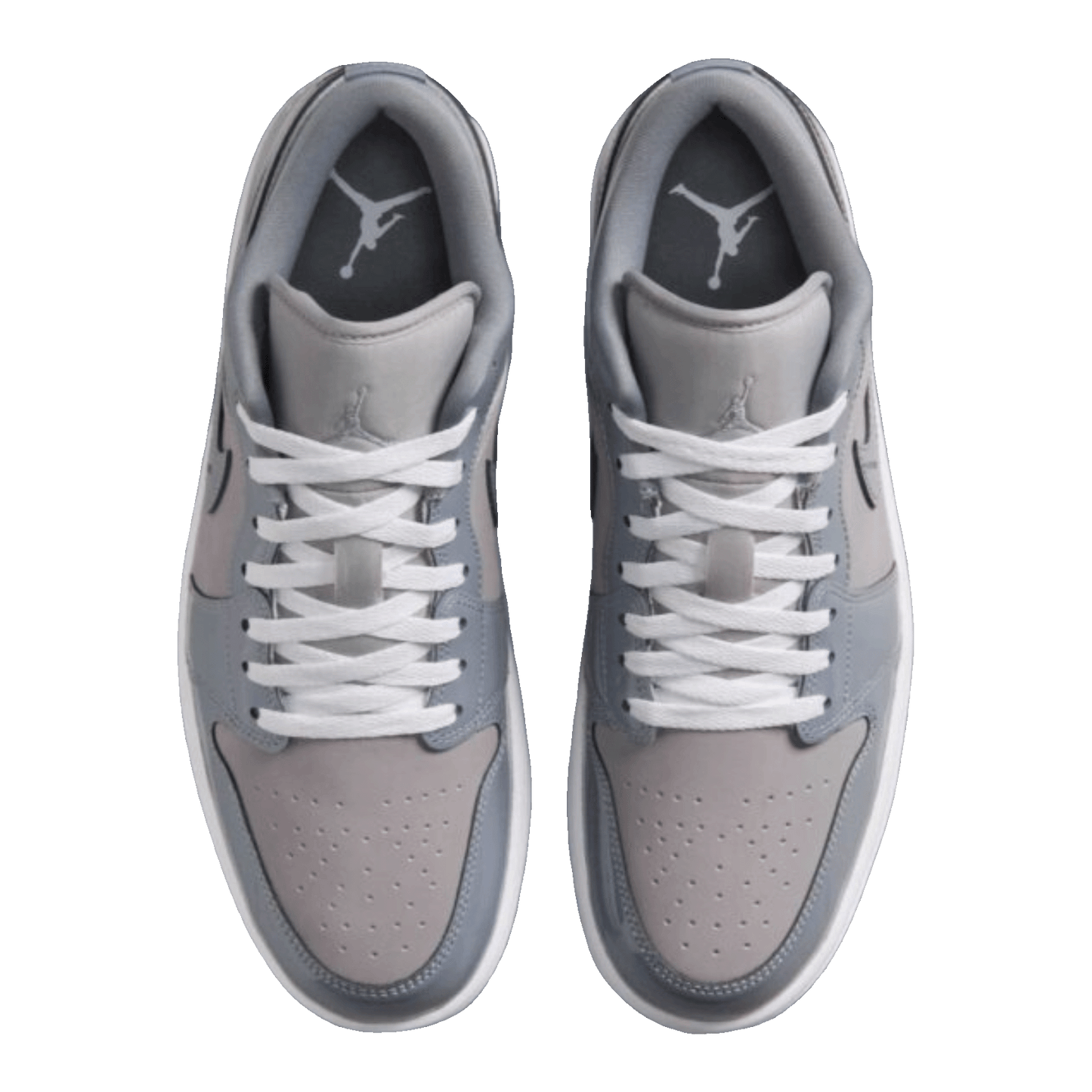 Nike Air Jordan 1 Low SE Medium Grey Cool Grey White (GS) Oben