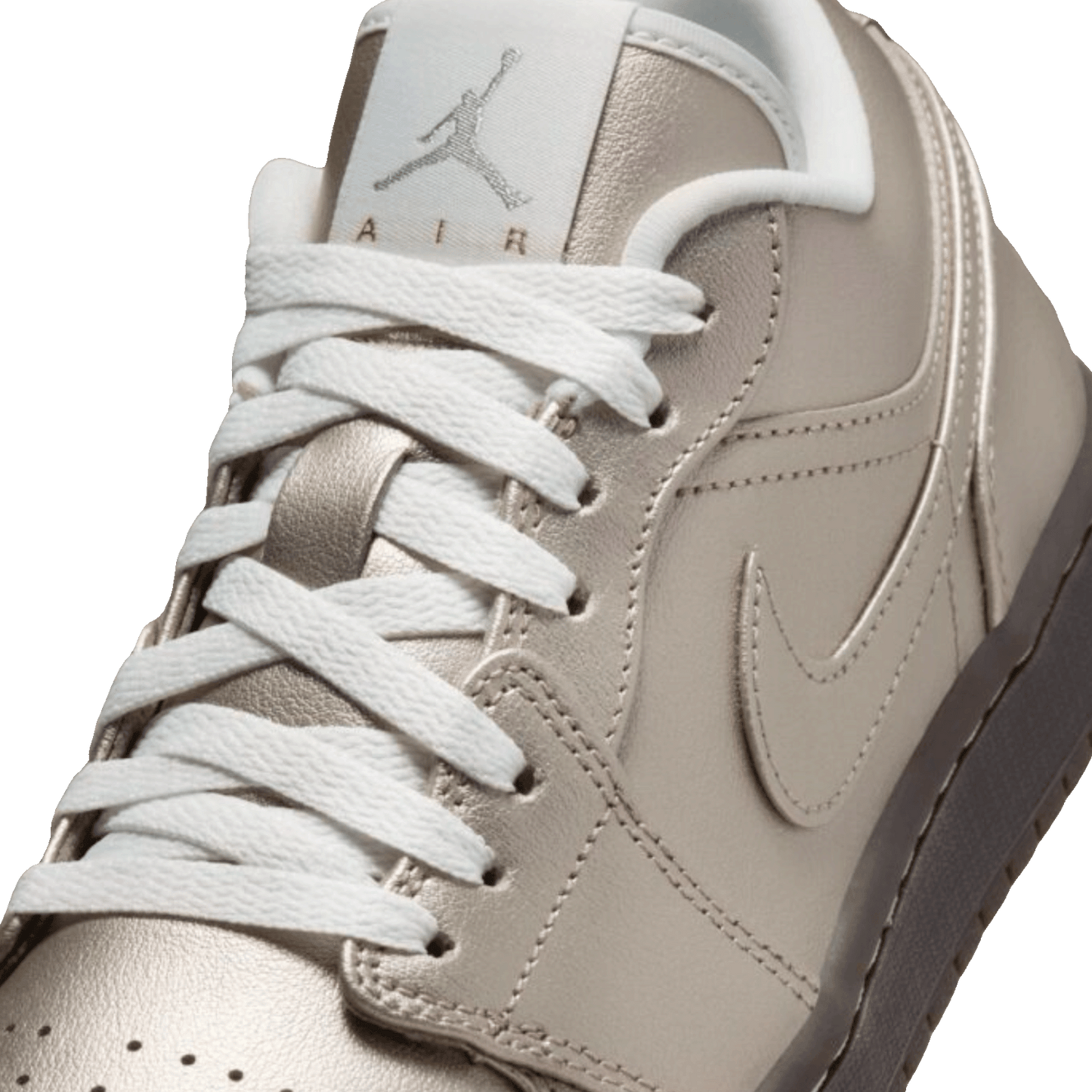 Nike Air Jordan 1 Low SE Metallic Zinc (W) Tongue