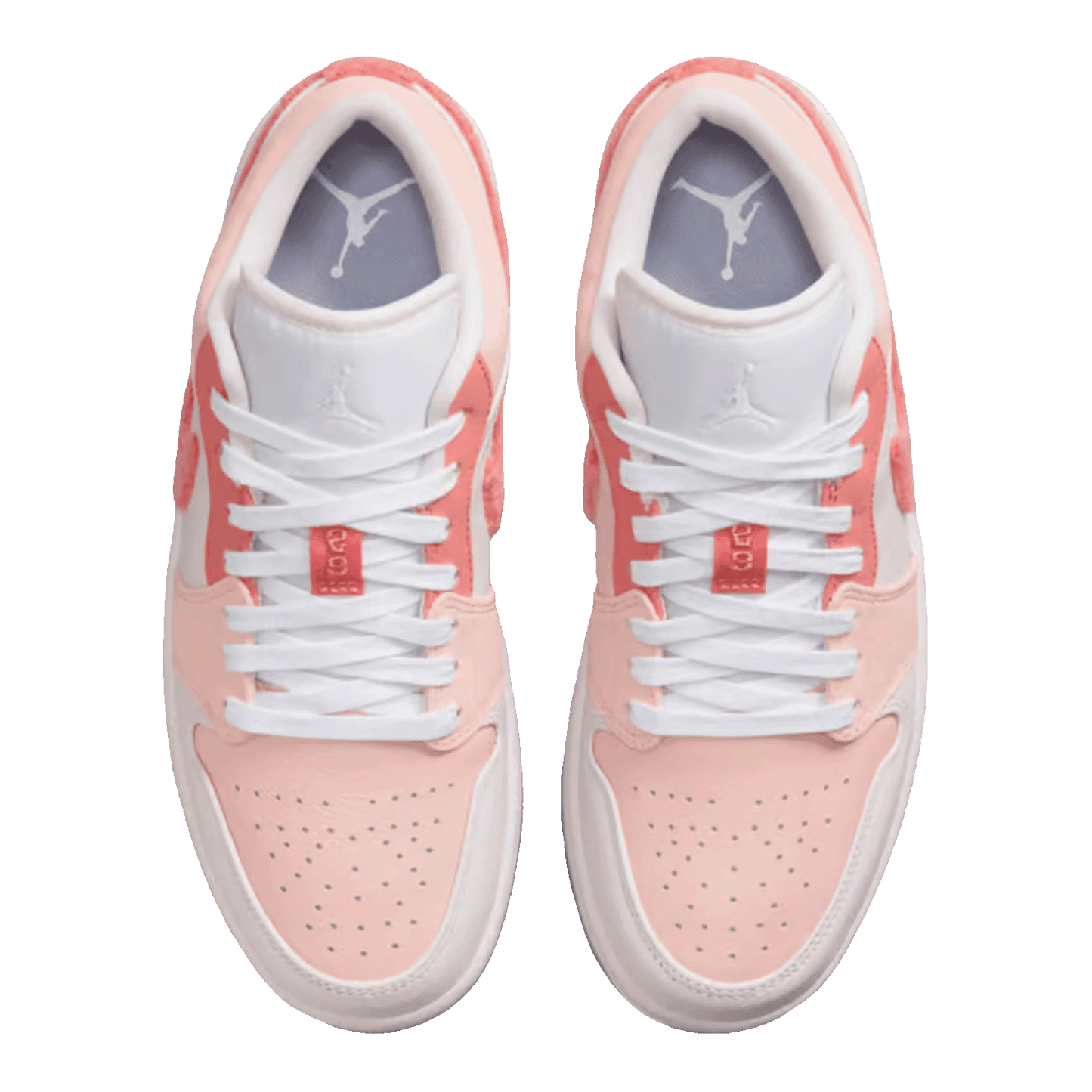 Nike Air Jordan 1 Low SE Mighty Swooshers Pink (W) Oben