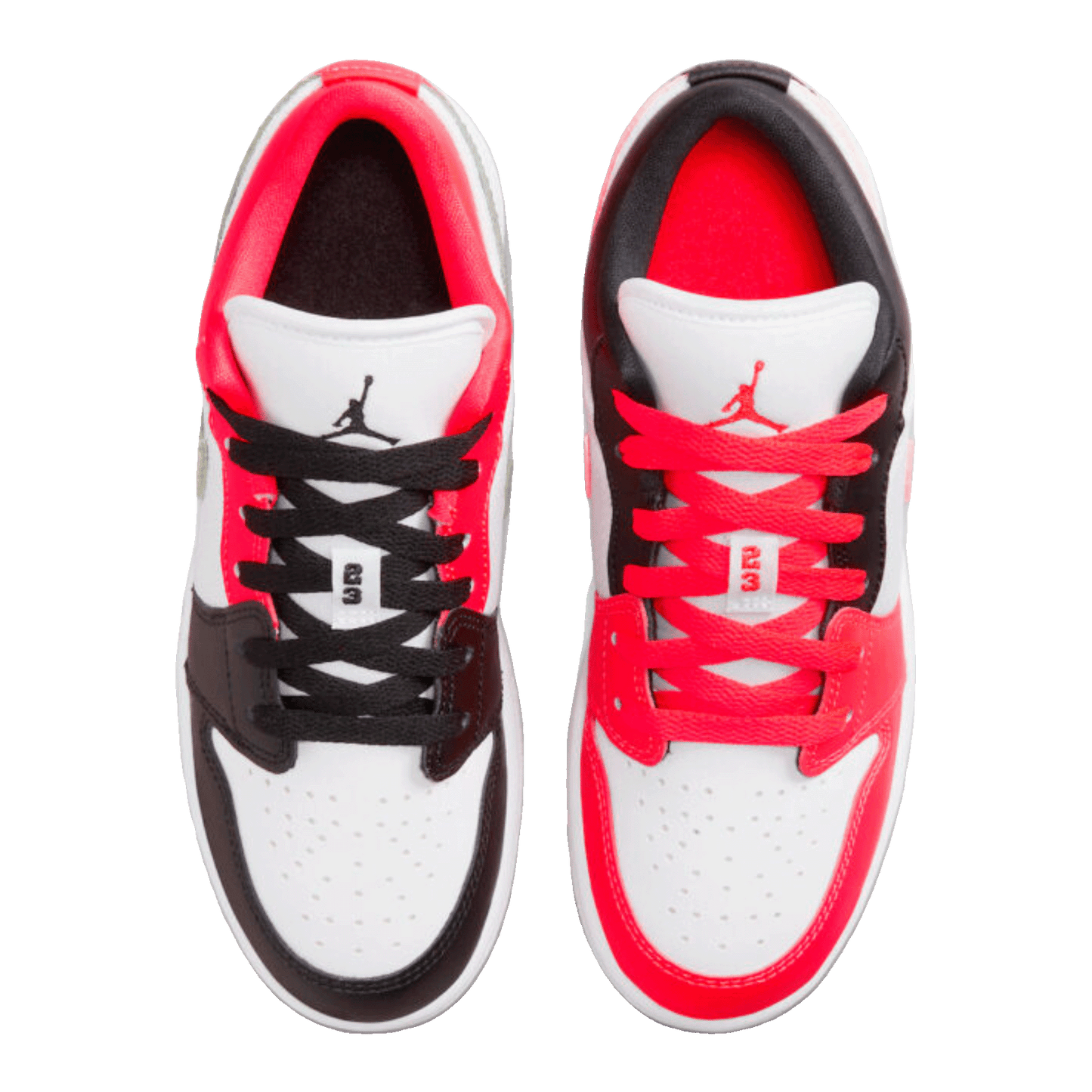 Nike Air Jordan 1 Low SE Mismatched Infrared (GS) Oben