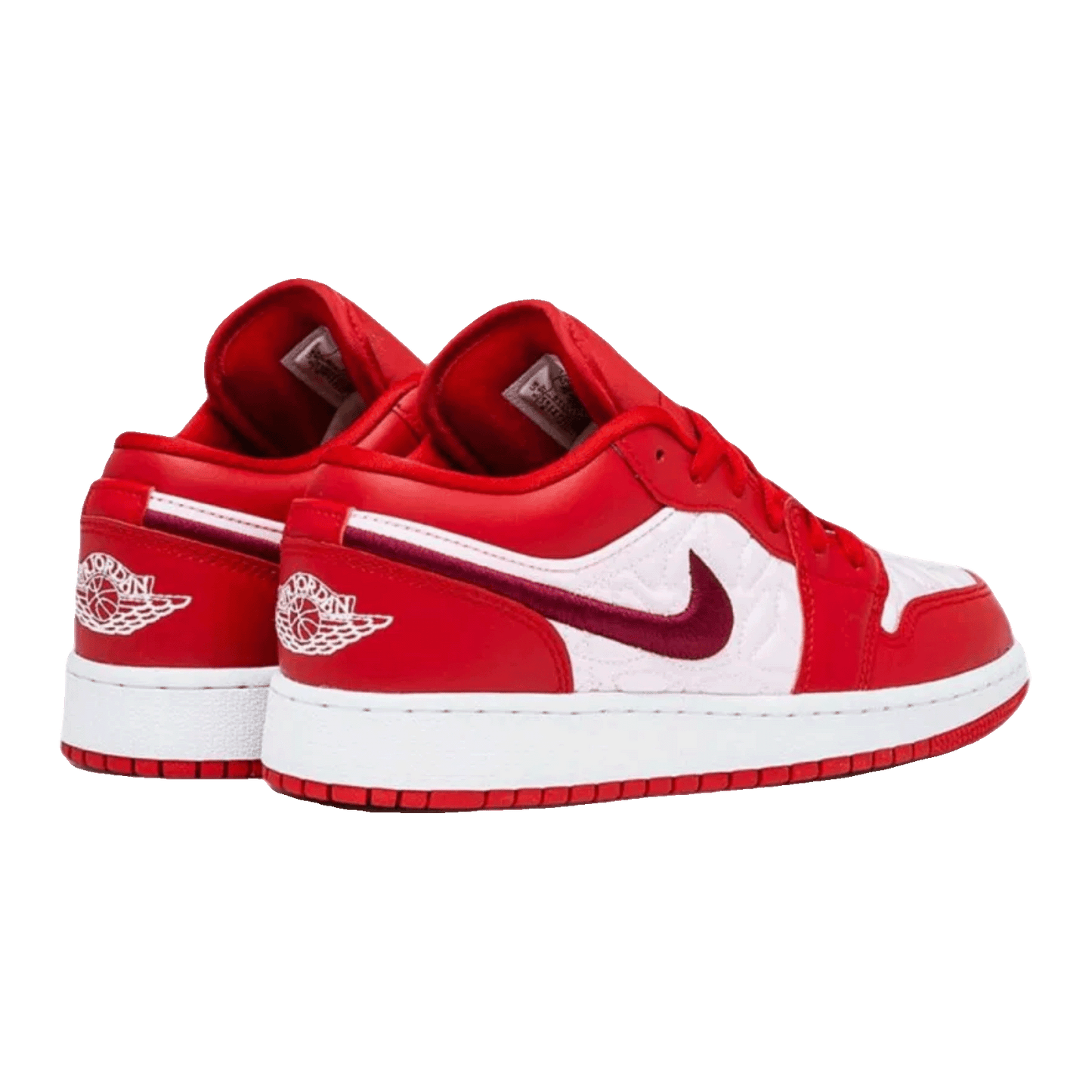 Nike Air Jordan 1 Low SE Red Quilt (GS) Back