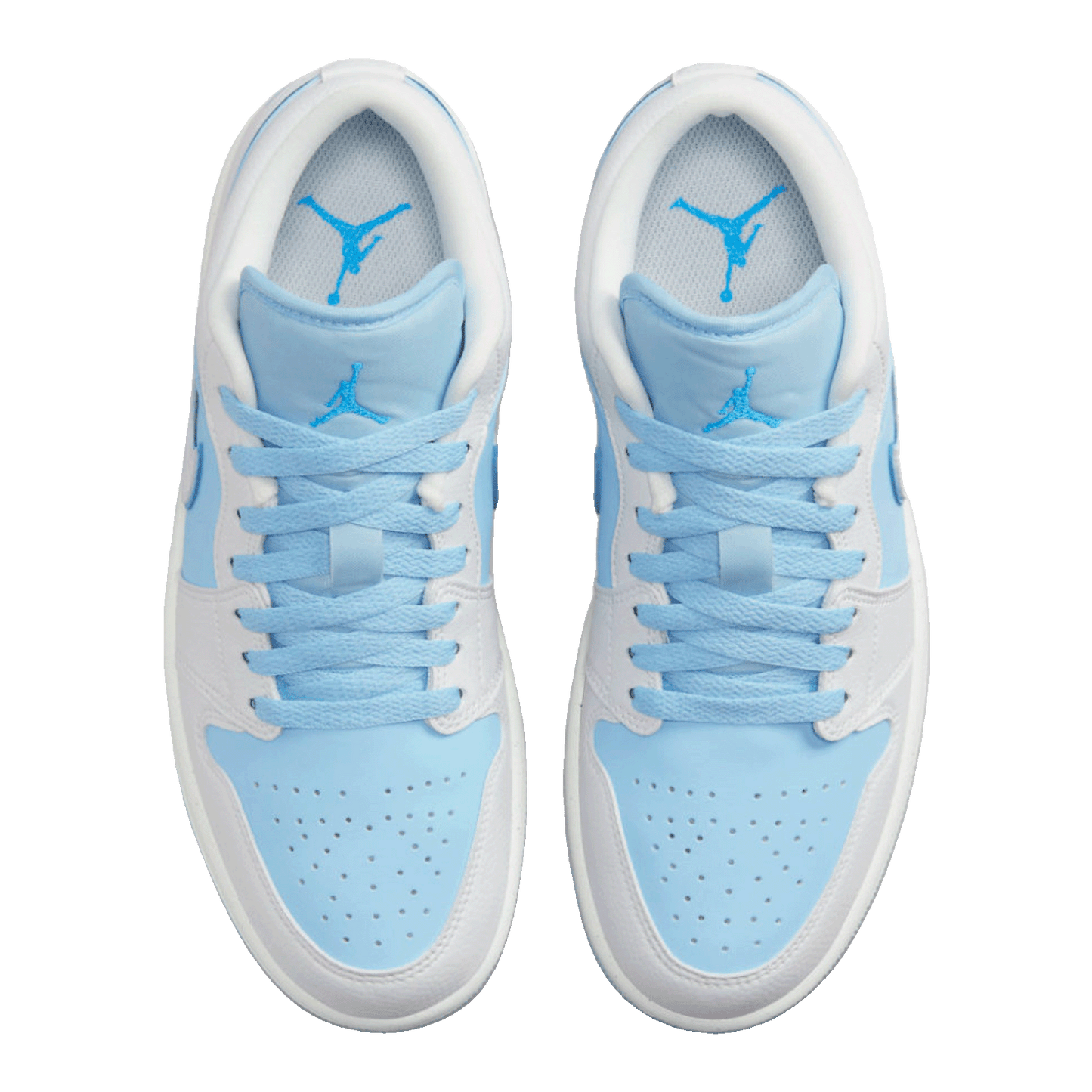 Nike Air Jordan 1 Low SE Reverse Ice Blue (W) Oben