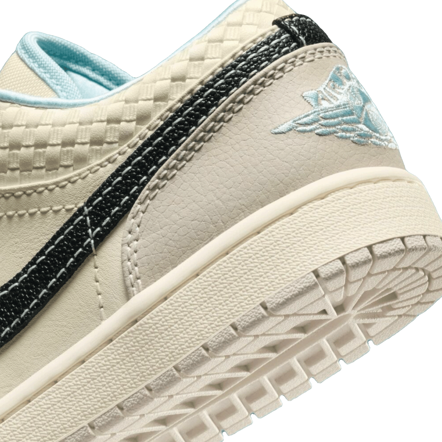Nike Air Jordan 1 Low SE Sanddrift Glacier Blue (W) Detail