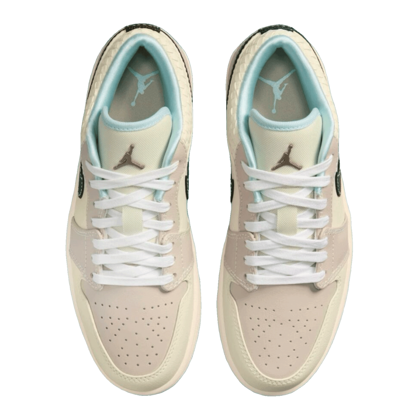 Nike Air Jordan 1 Low SE Sanddrift Glacier Blue (W) Oben