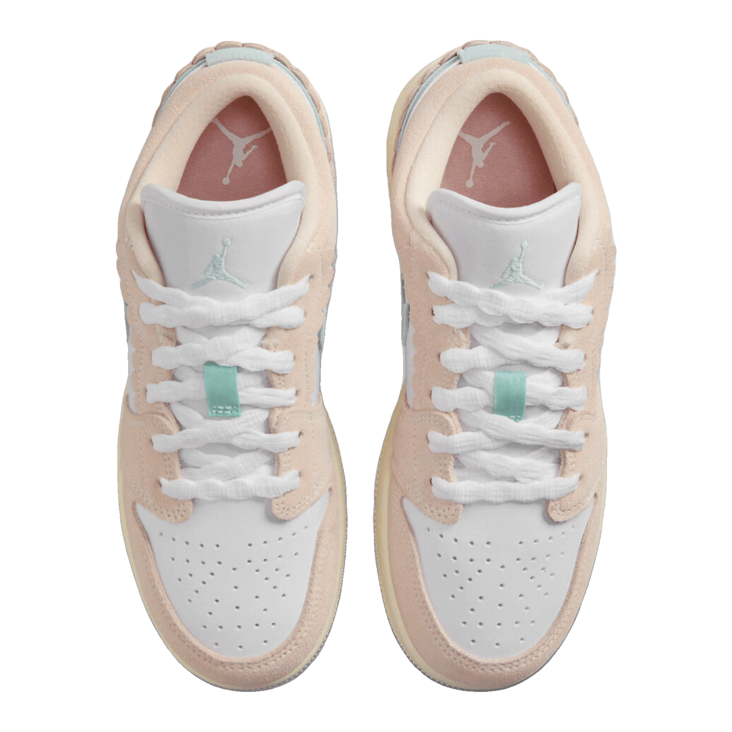 Nike Air Jordan 1 Low SE Scalloped Edge Guava Ice (GS) Oben