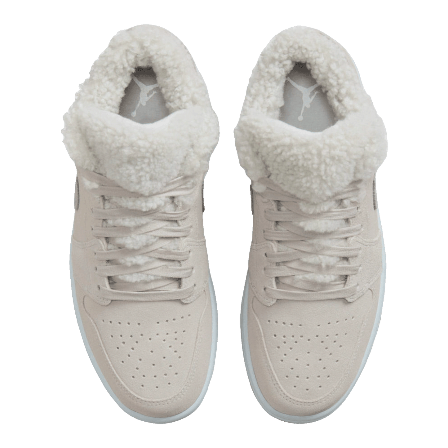 Nike Air Jordan 1 Low SE Sherpa Fleece (W) Oben