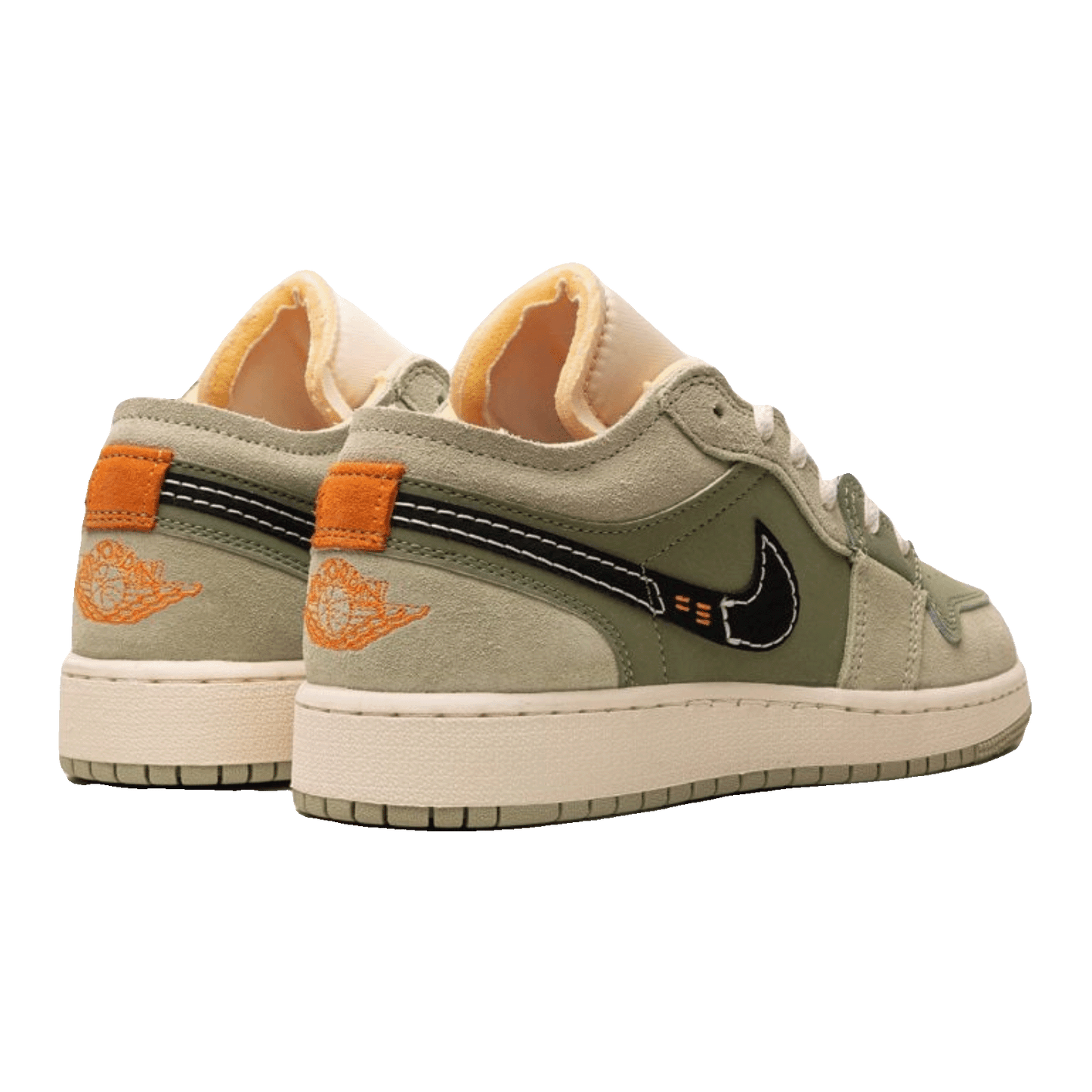 Nike Air Jordan 1 Low SE Sky J Light Olive (GS) Back
