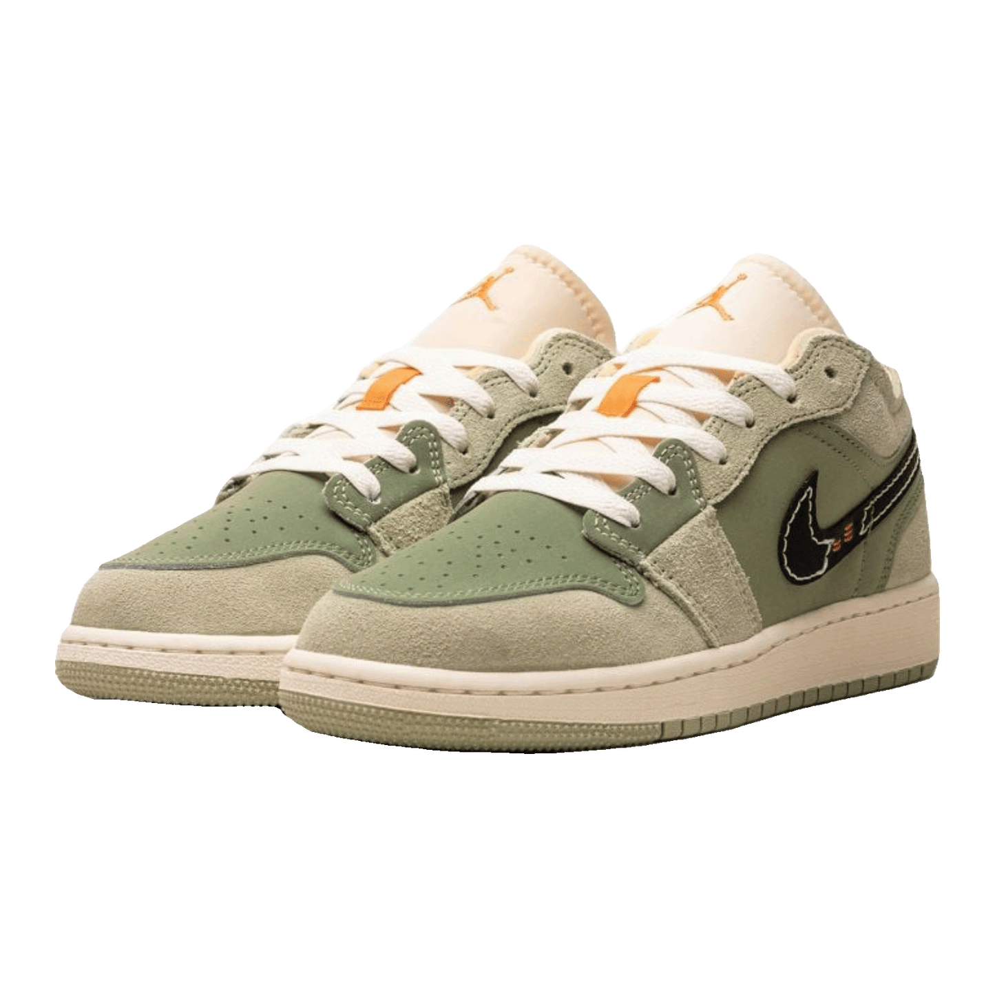 Nike Air Jordan 1 Low SE Sky J Light Olive (GS) Side