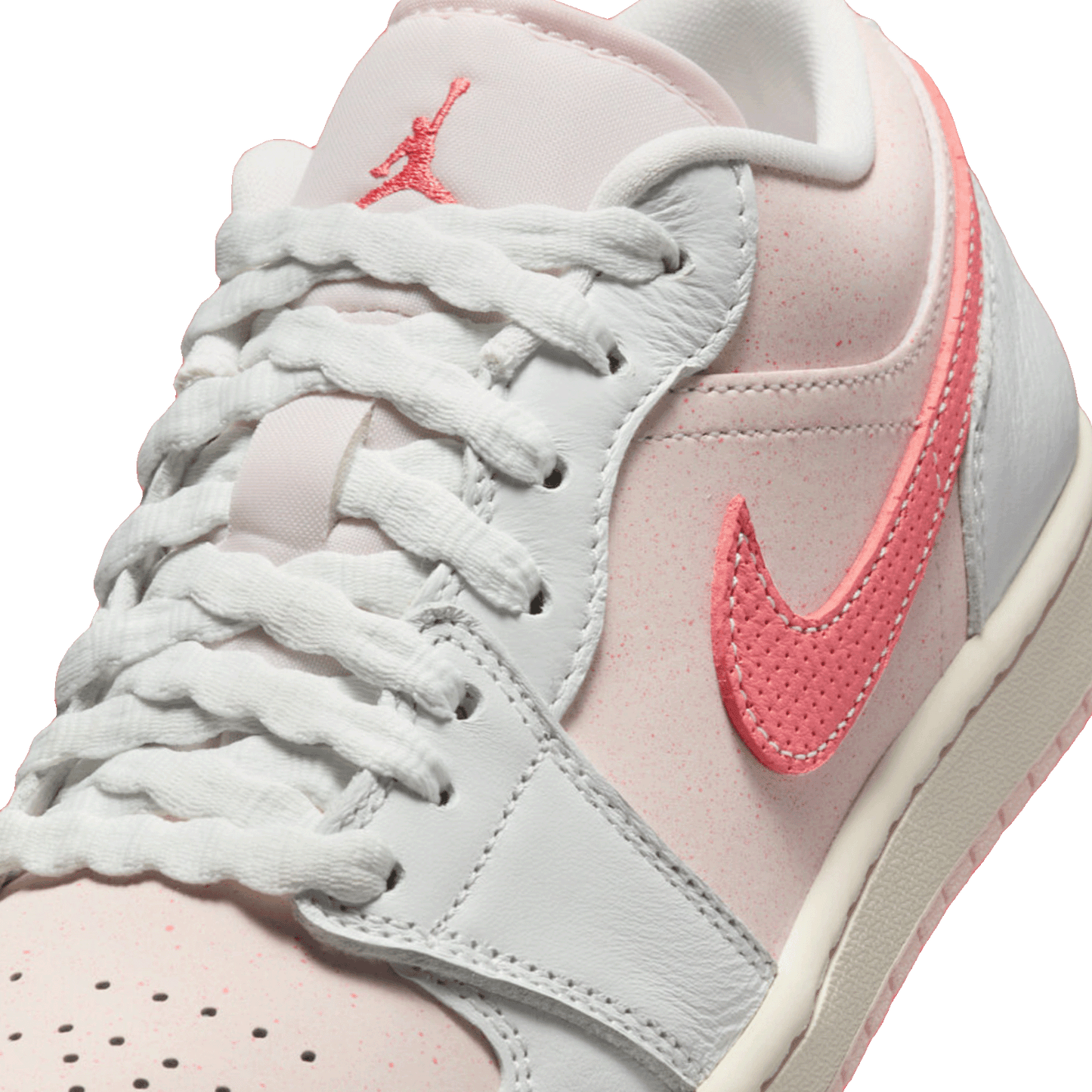 Nike Air Jordan 1 Low SE Strawberry Milkshake (W) Tongue