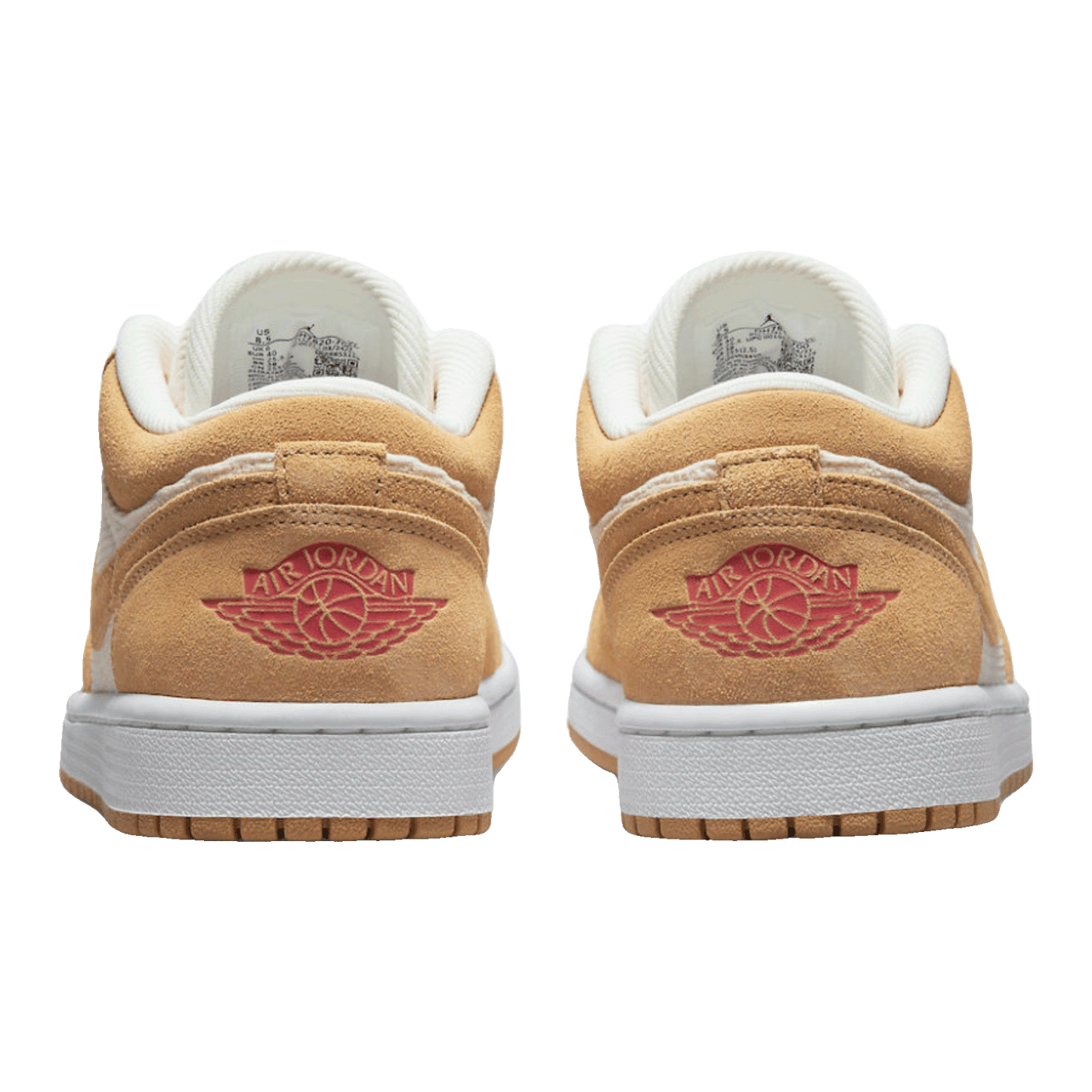 Nike Air Jordan 1 Low SE Twine Orange Quartz Corduroy (W) Back