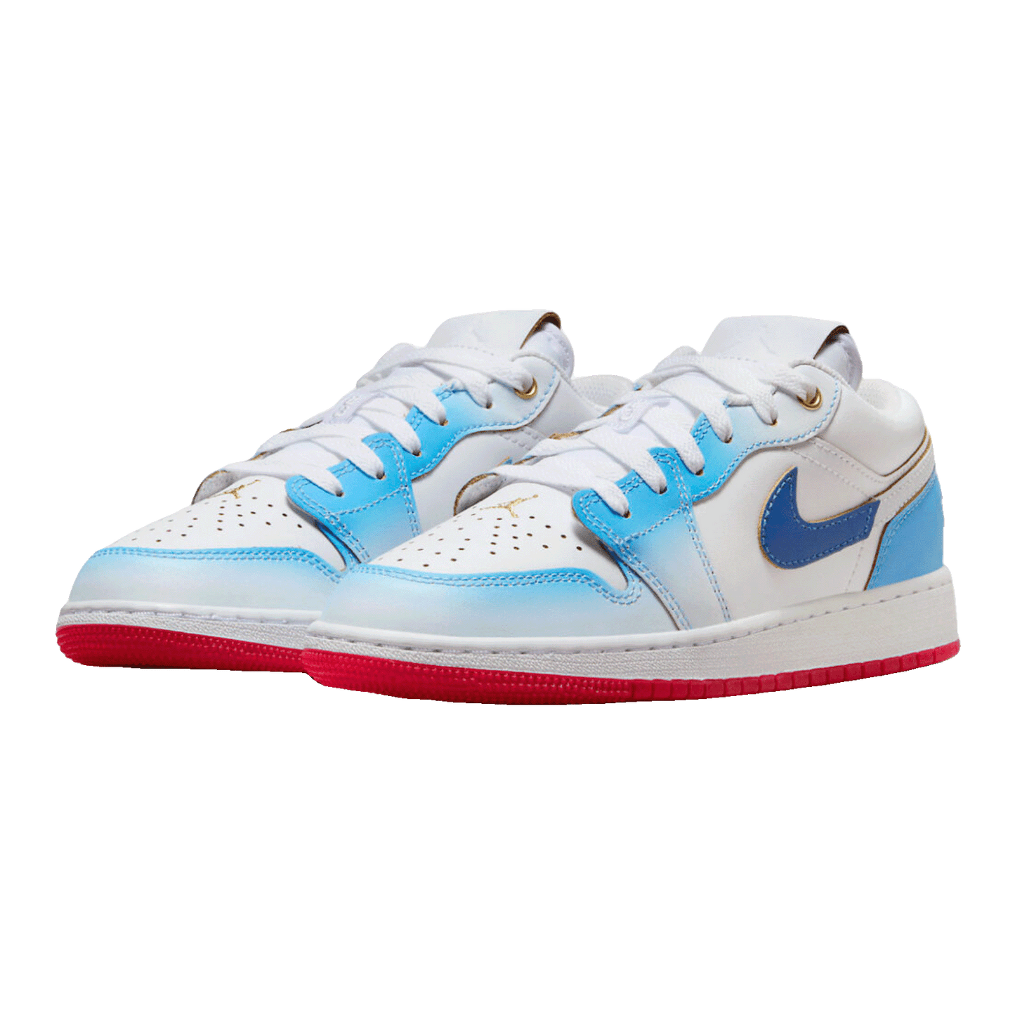 Nike Air Jordan 1 Low SE University Blue Gradient (GS) Side