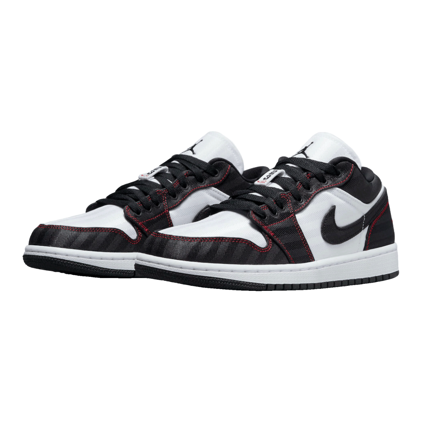 Nike Air Jordan 1 Low SE Utility White Black Gym Red (W) Side