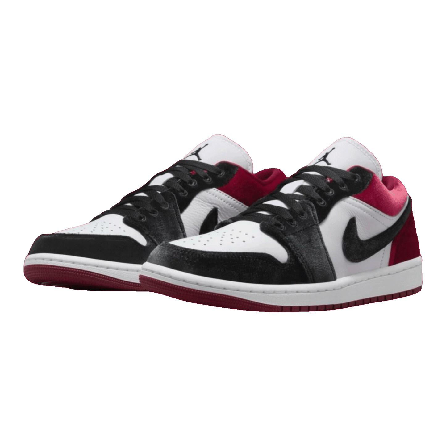 Nike Air Jordan 1 Low SE Velvet Black Toe (W) Side