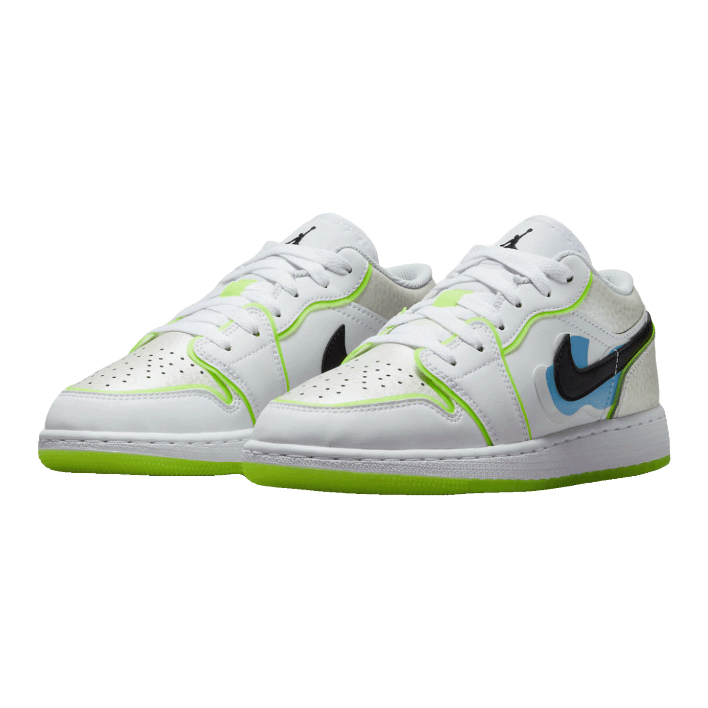 Nike Air Jordan 1 Low SE Warped Swoosh (GS) Side
