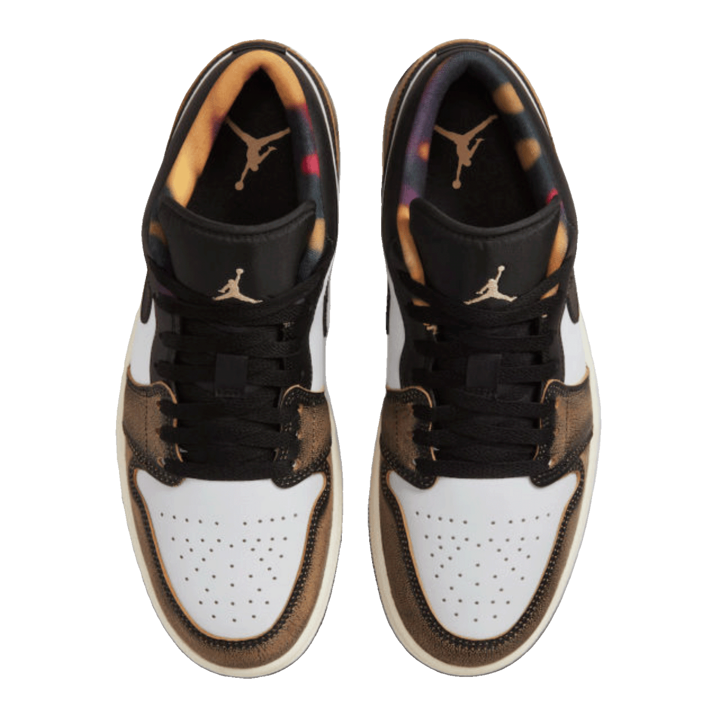 Nike Air Jordan 1 Low SE Wear Away Yellow (GS) Oben