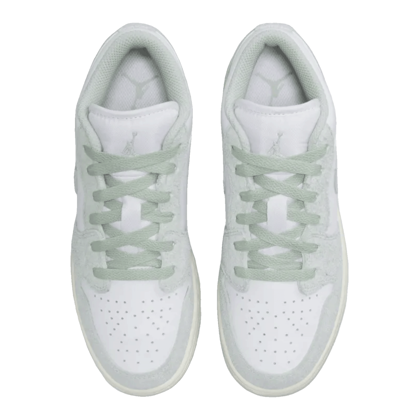 Nike Air Jordan 1 Low SE White Seafoam (GS) Oben