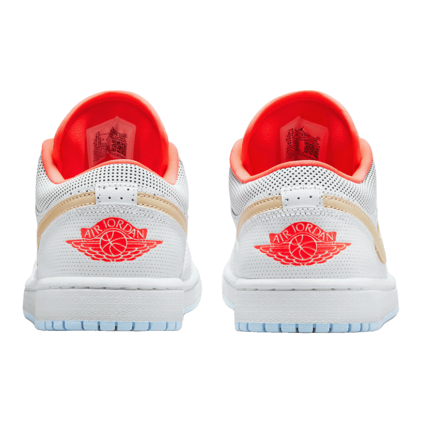Nike Air Jordan 1 Low SE White Sesame (W) Back