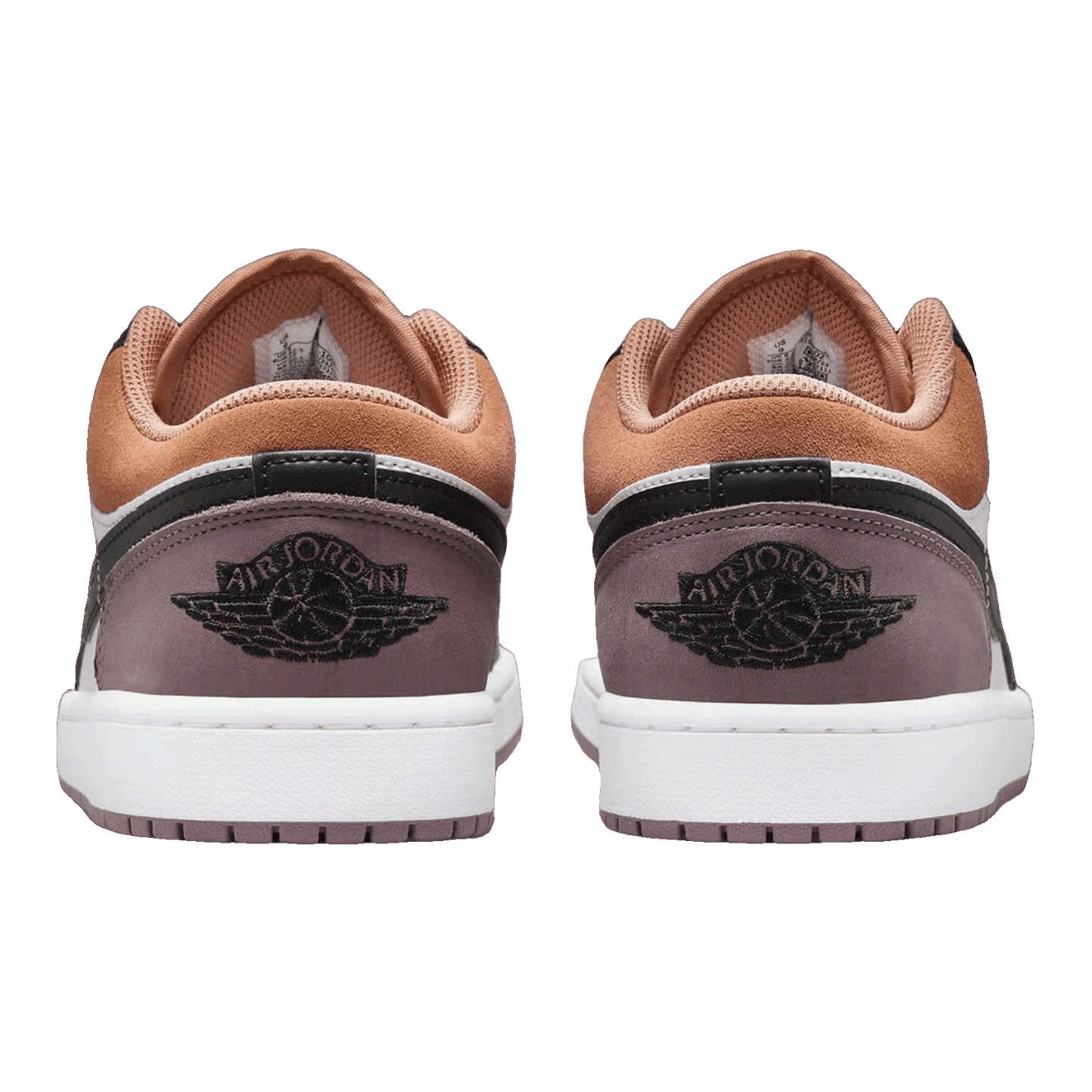 Nike Air Jordan 1 Low SE White Sky J Orange Sky J Mauve Black (GS) Back