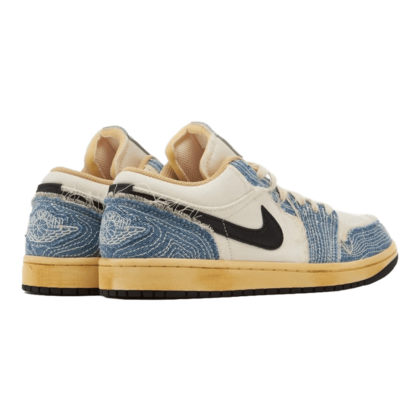 Nike Air Jordan 1 Low SE WRMK Sashiko Denim Back