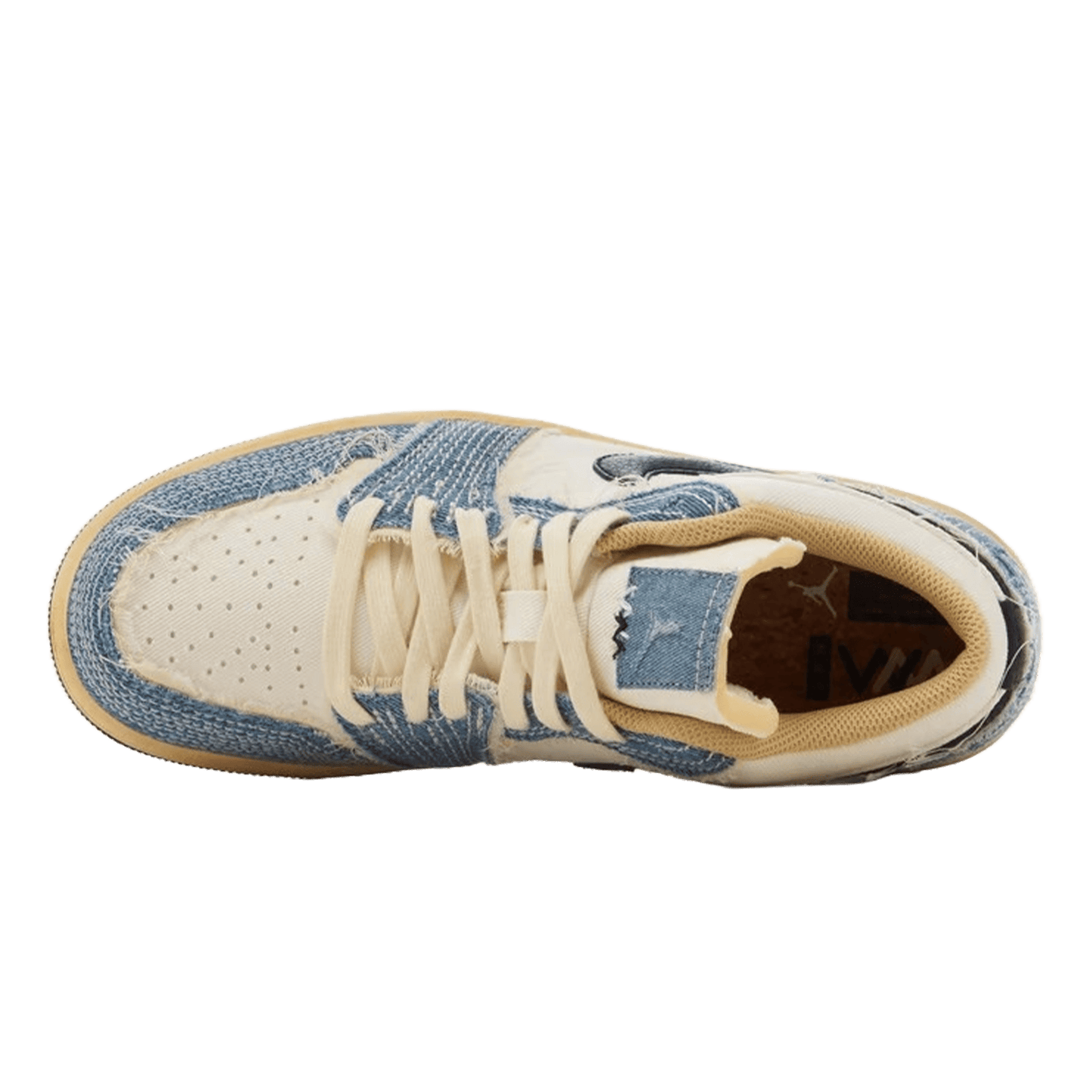 Nike Air Jordan 1 Low SE WRMK Sashiko Denim Oben