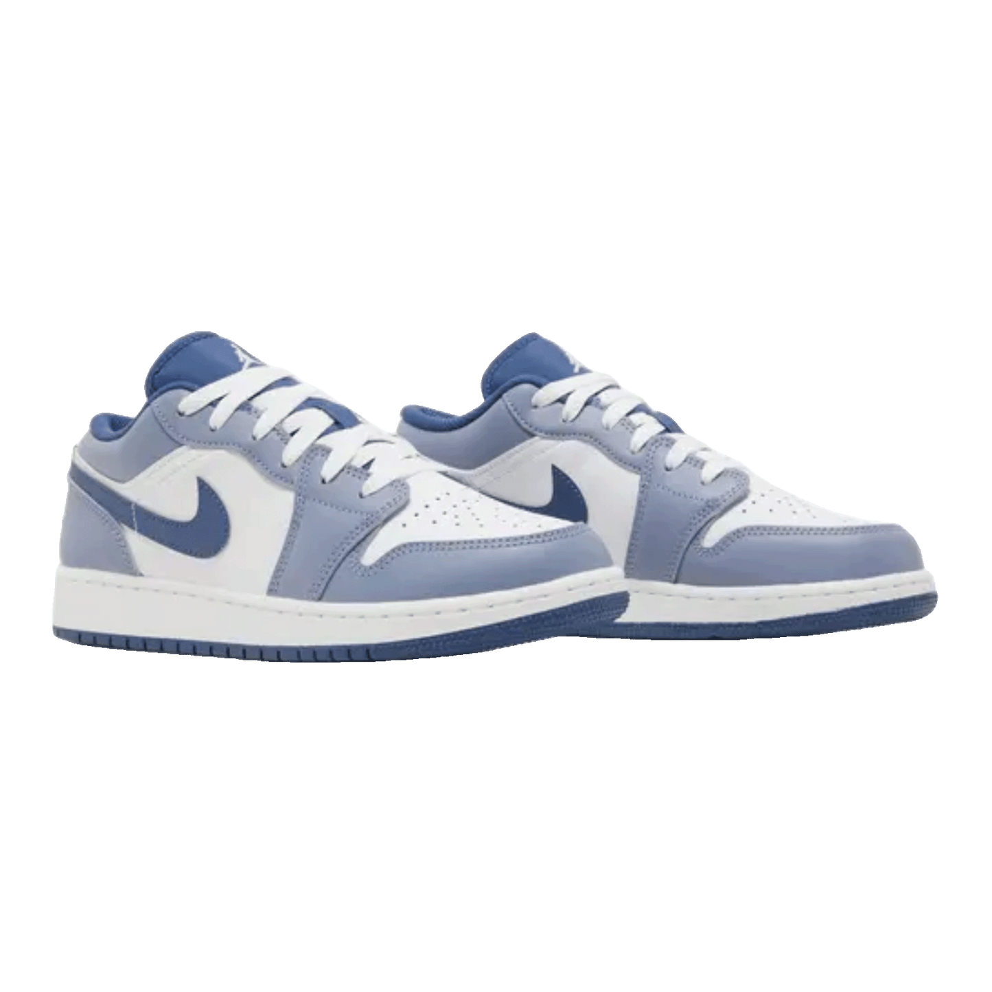 Nike Air Jordan 1 Low Slate Blue Navy (GS) Side