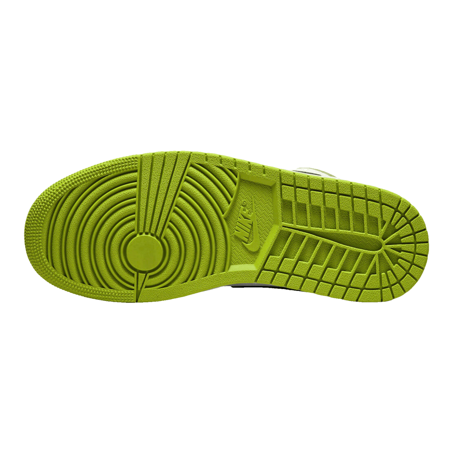 Nike Air Jordan 1 Low Snakeskin Vivid Green (W) Sohle