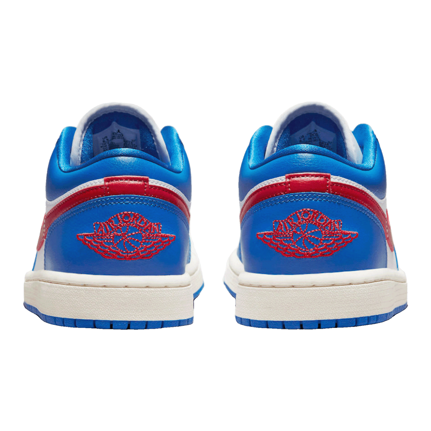 Nike Air Jordan 1 Low Sport Blue Gym Red (W) Back