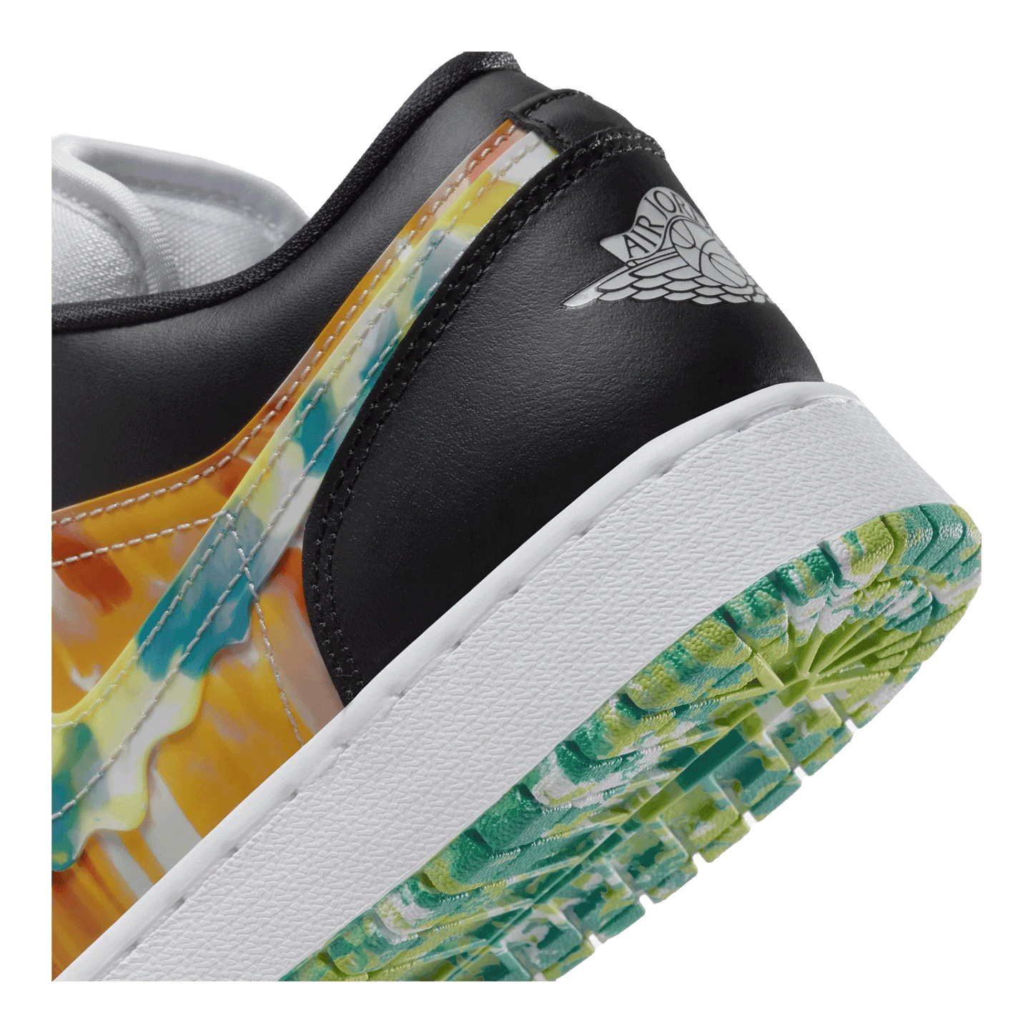 Nike Air Jordan 1 Low Tie Dye (GS) Back