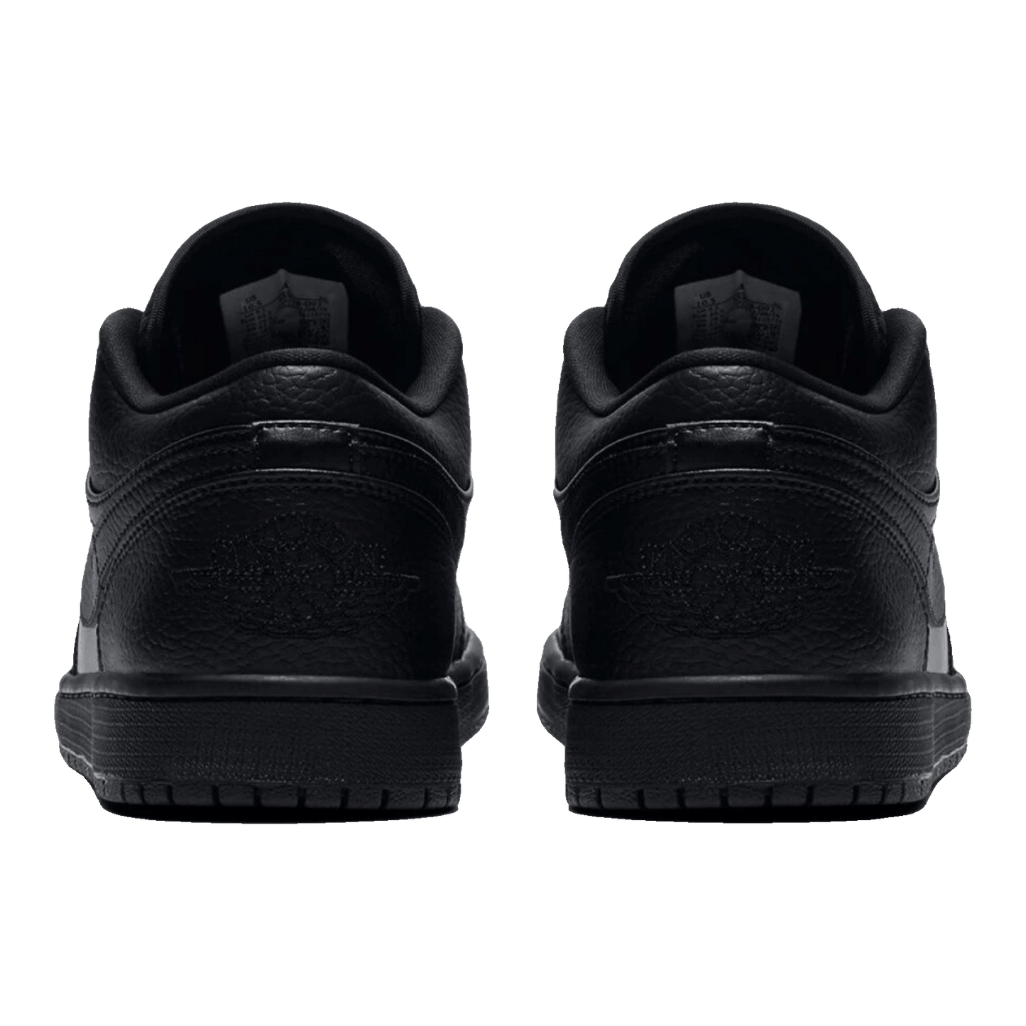 Nike Air Jordan 1 Low Triple Black (2022) (GS) Back