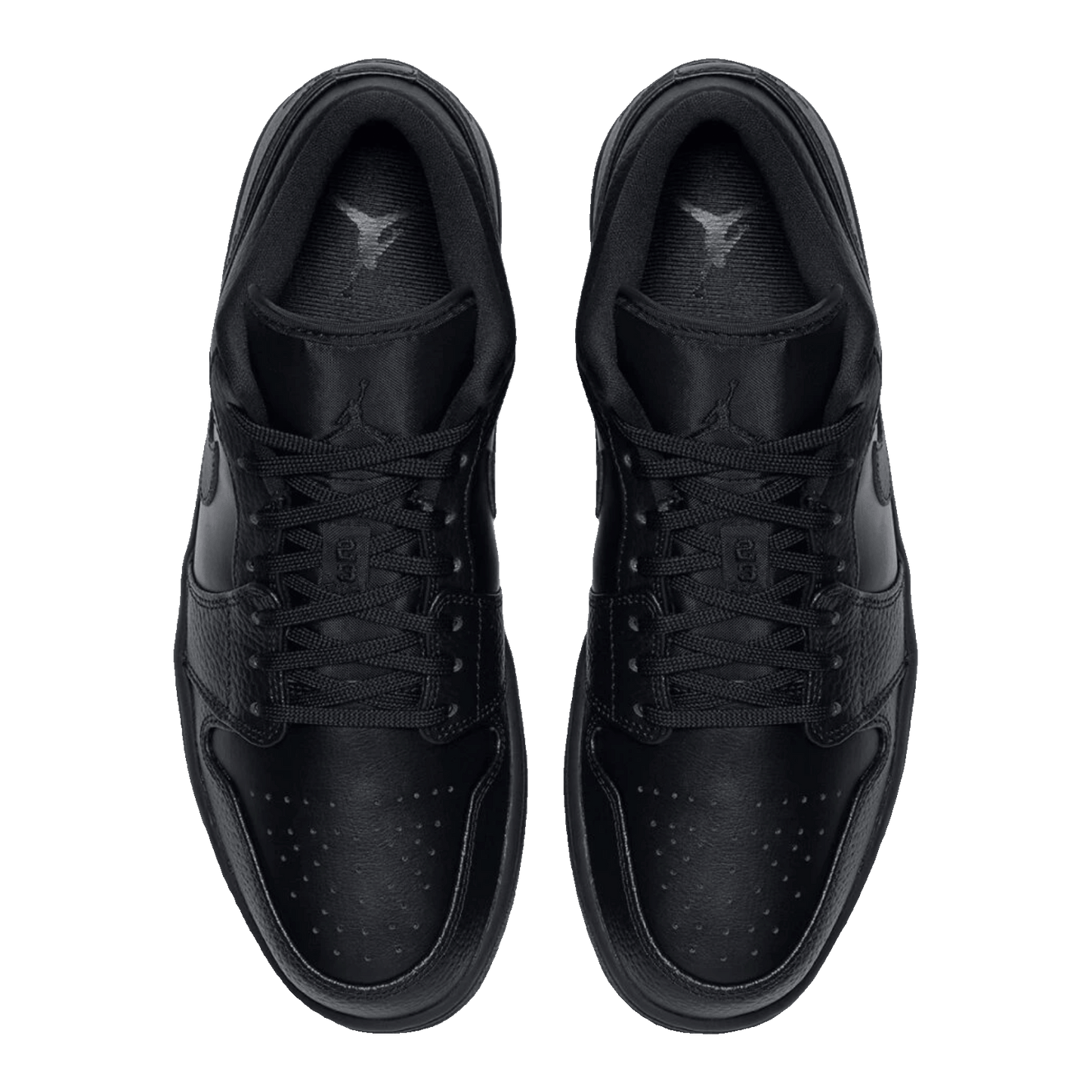 Nike Air Jordan 1 Low Triple Black (2022) (GS) Oben