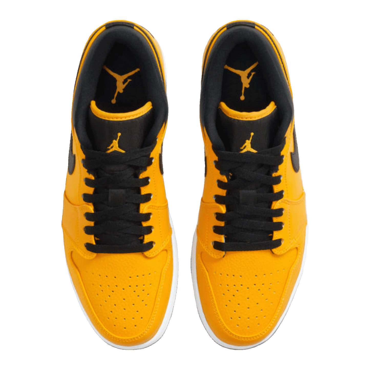 Nike Air Jordan 1 Low University Gold Black (GS) Oben