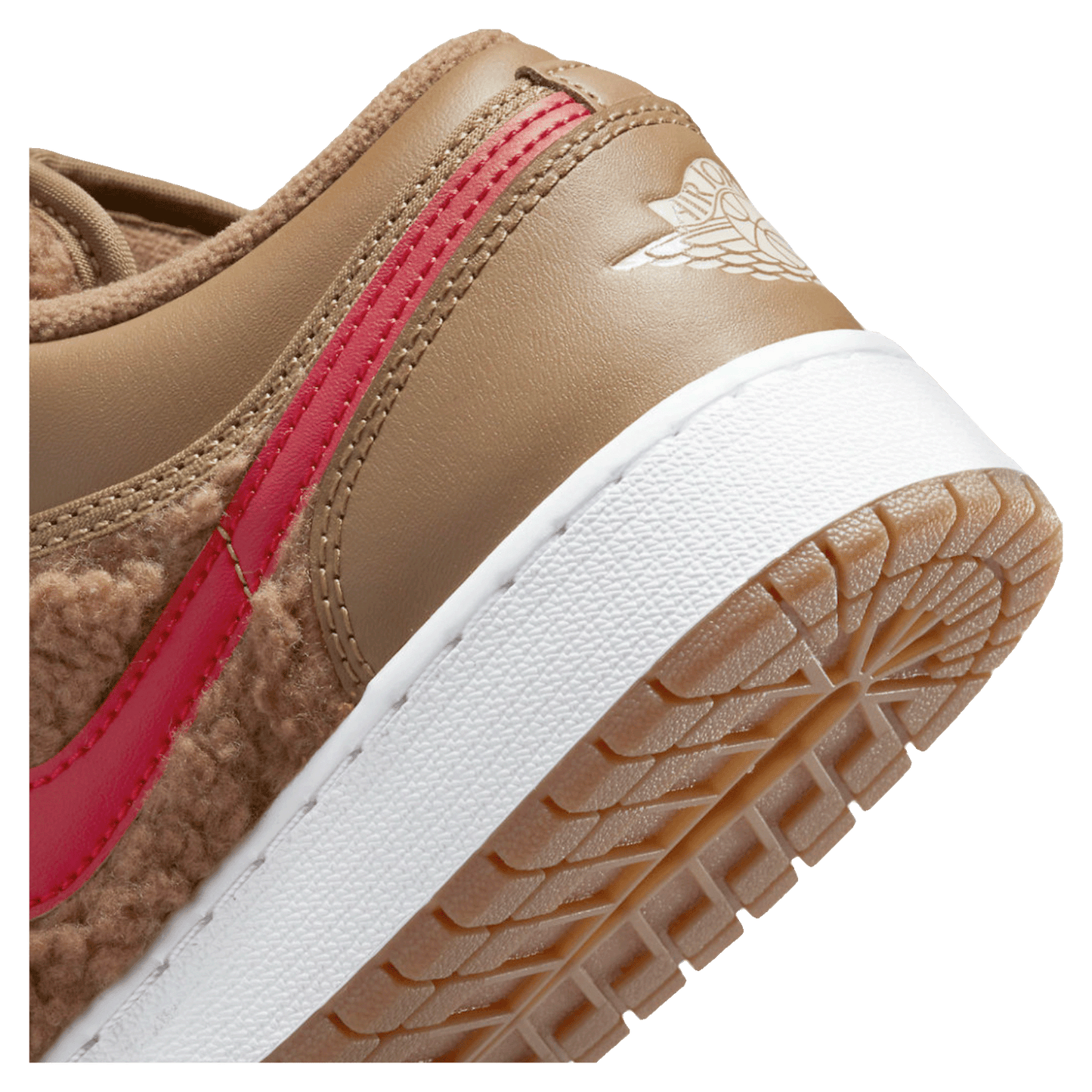Nike Air Jordan 1 Low Utility Teddy Bear (GS) Detail