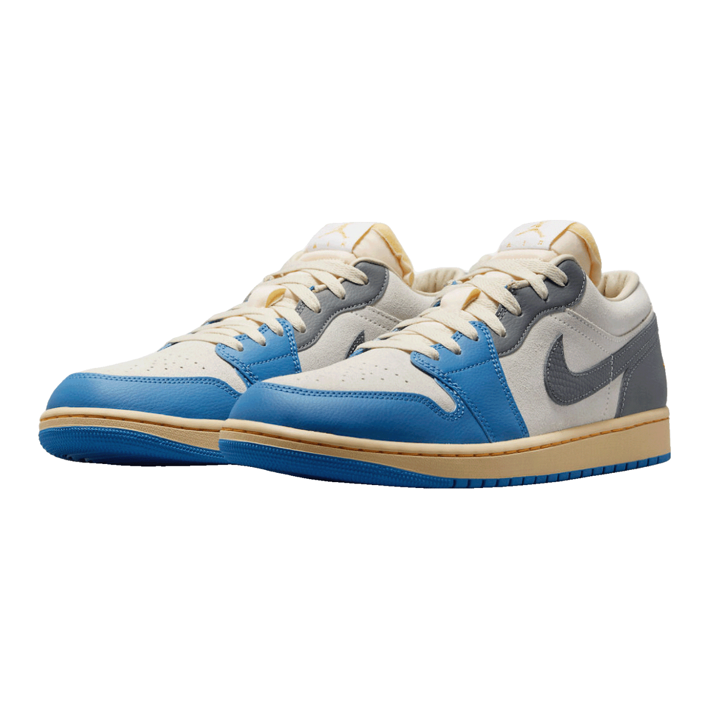 Nike Air Jordan 1 Low Vintage UNC Grey Side