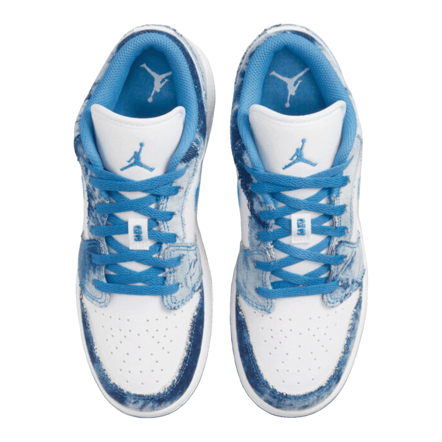 Nike Air Jordan 1 Low Washed Denim (GS) Oben