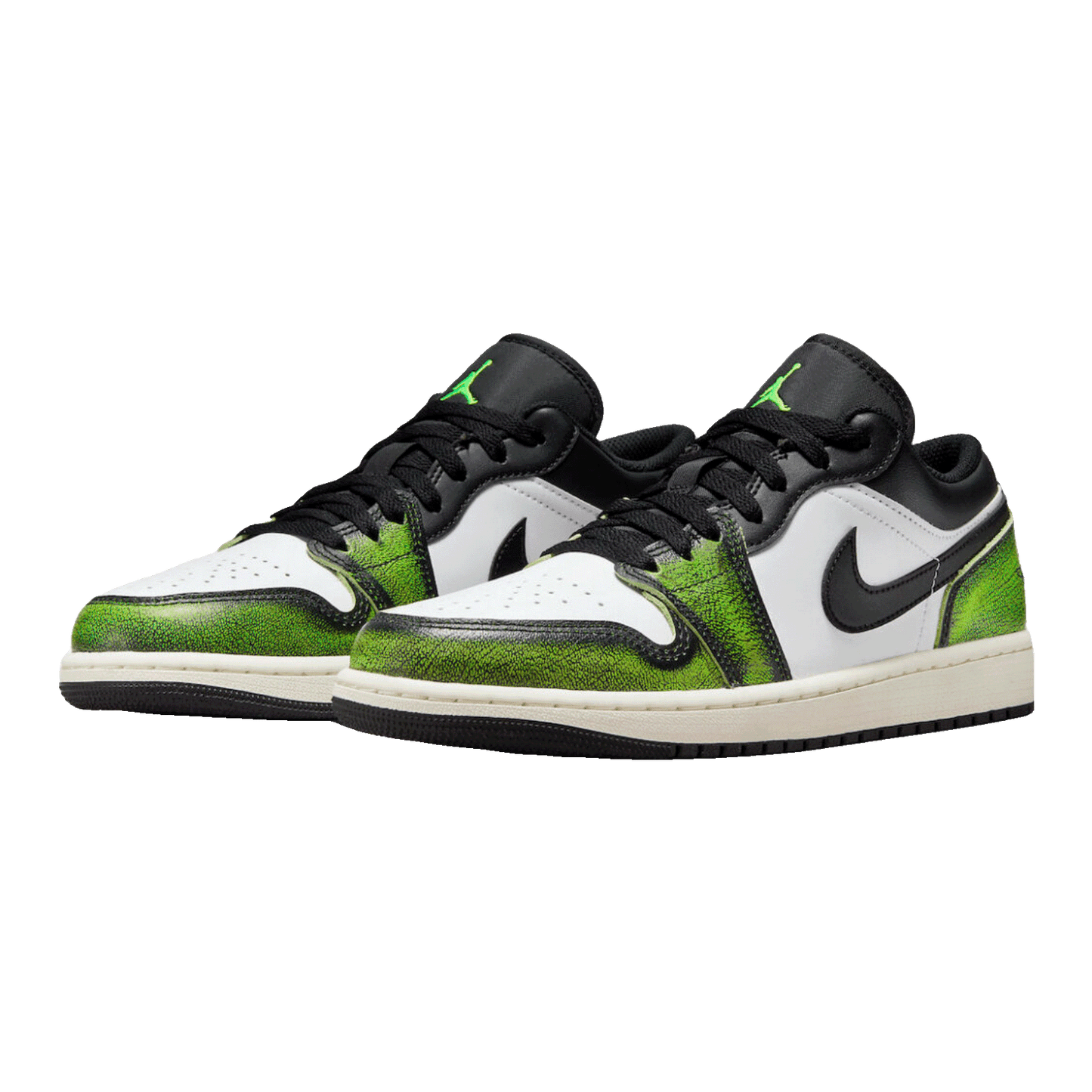 Nike Air Jordan 1 Low Wear Away Electric Green Side