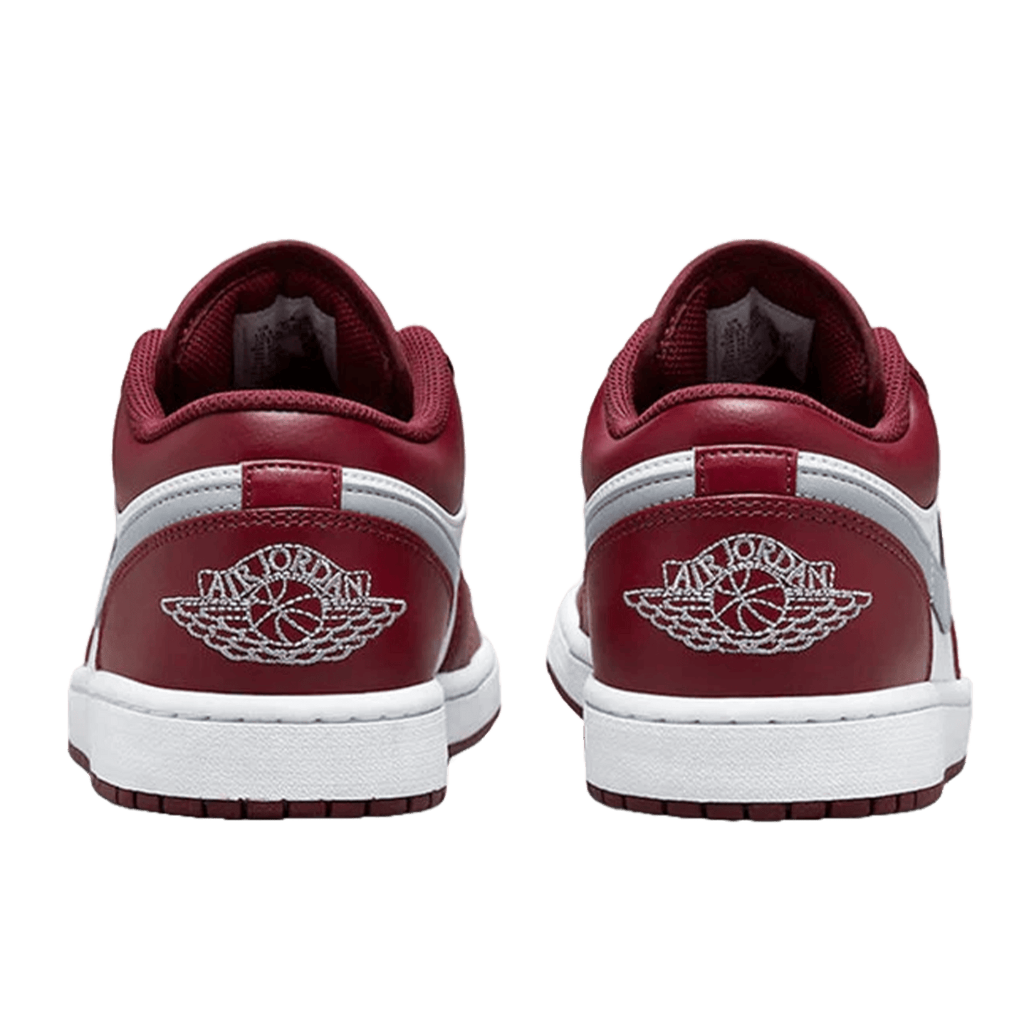 Nike Air Jordan 1 Low White Bordeaux Back