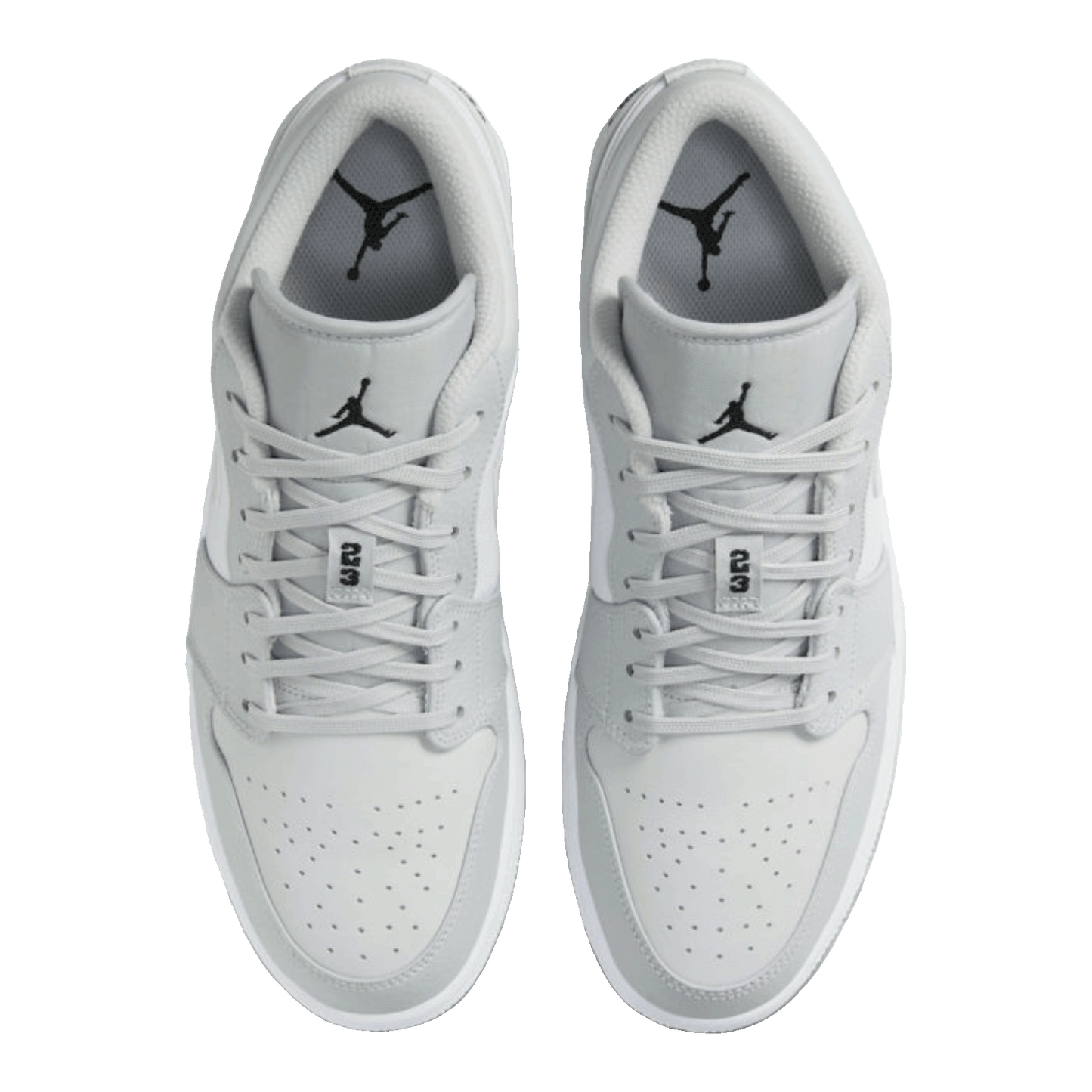 Nike Air Jordan 1 Low White Camo (GS) Oben