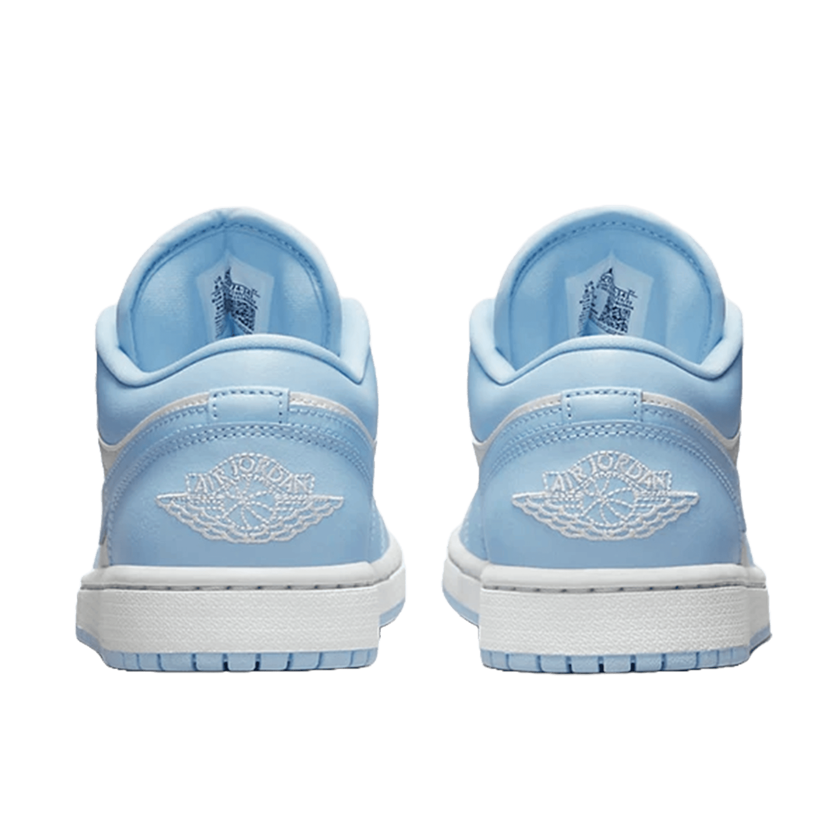 Nike Air Jordan 1 Low White Ice Blue (W) Back