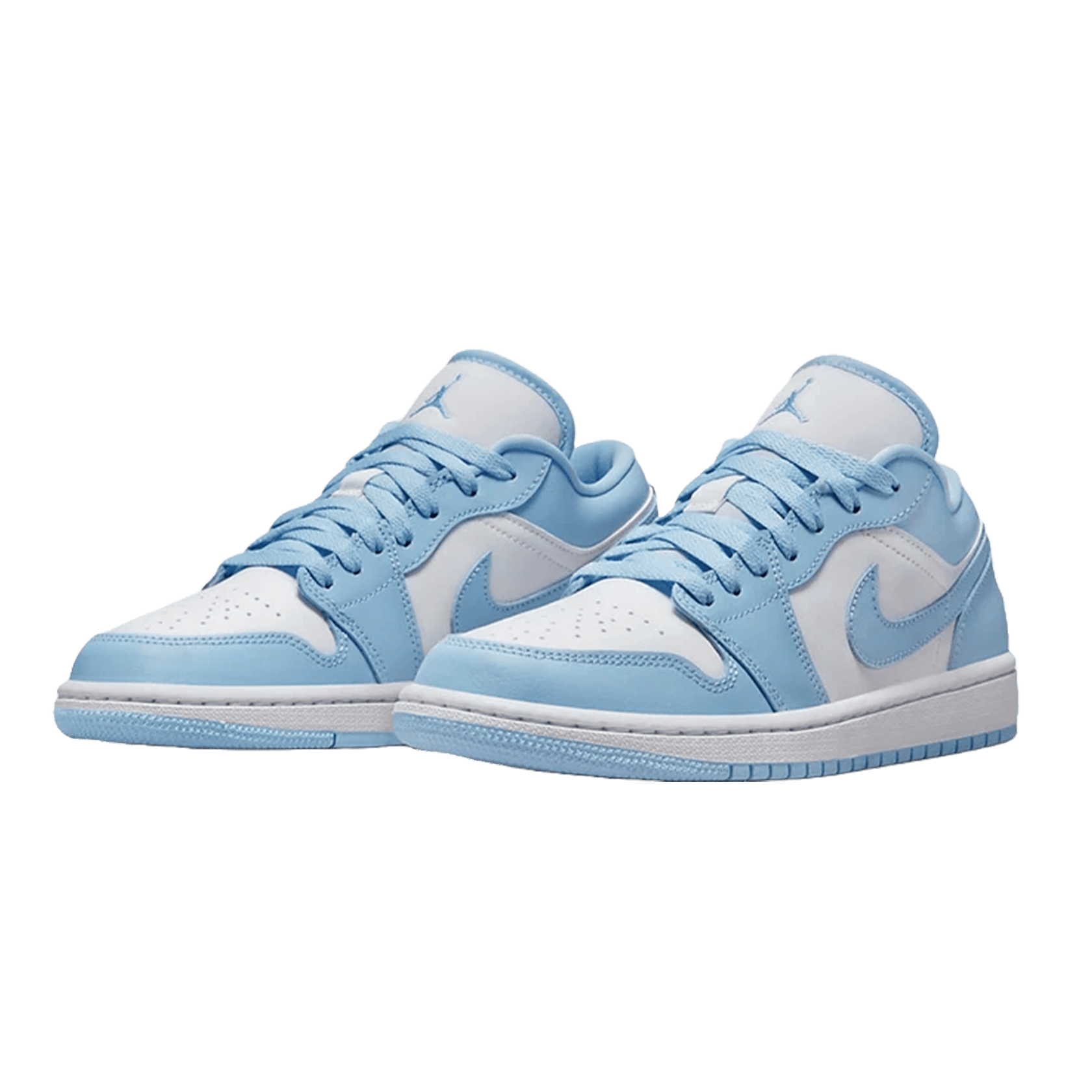 Nike Air Jordan 1 Low White Ice Blue (W) Side