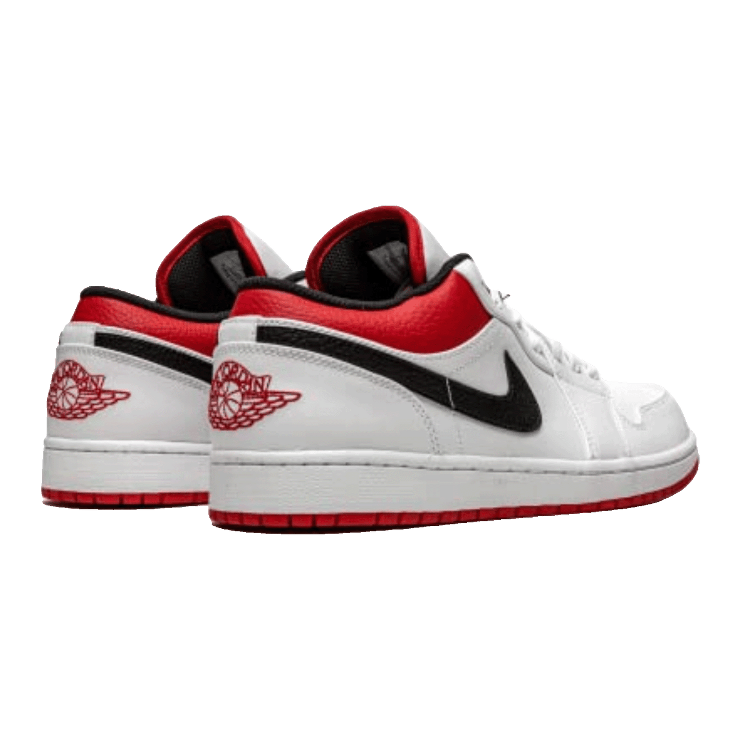 Nike Air Jordan 1 Low White University Red Black Back