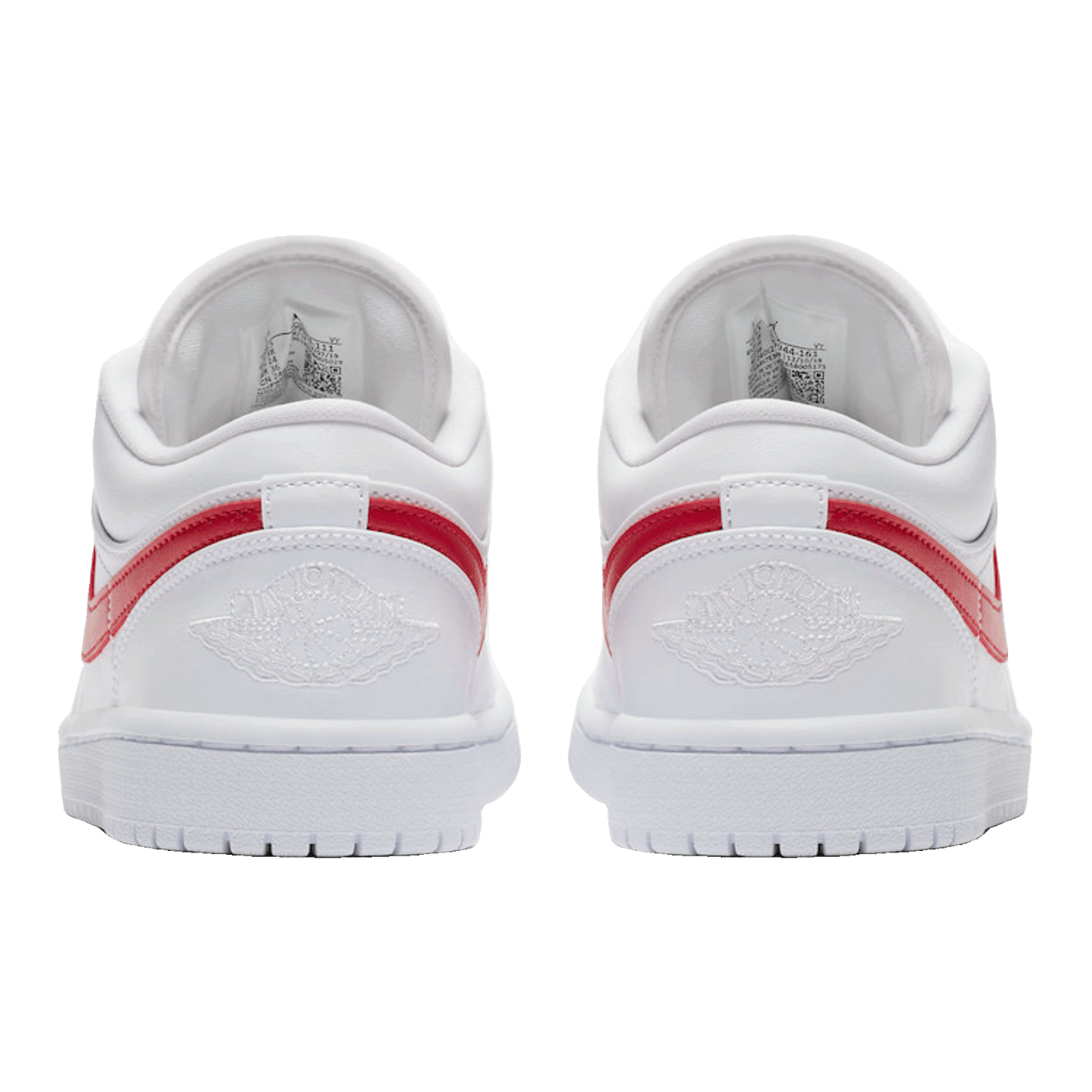 Nike Air Jordan 1 Low White University Red (W) Back