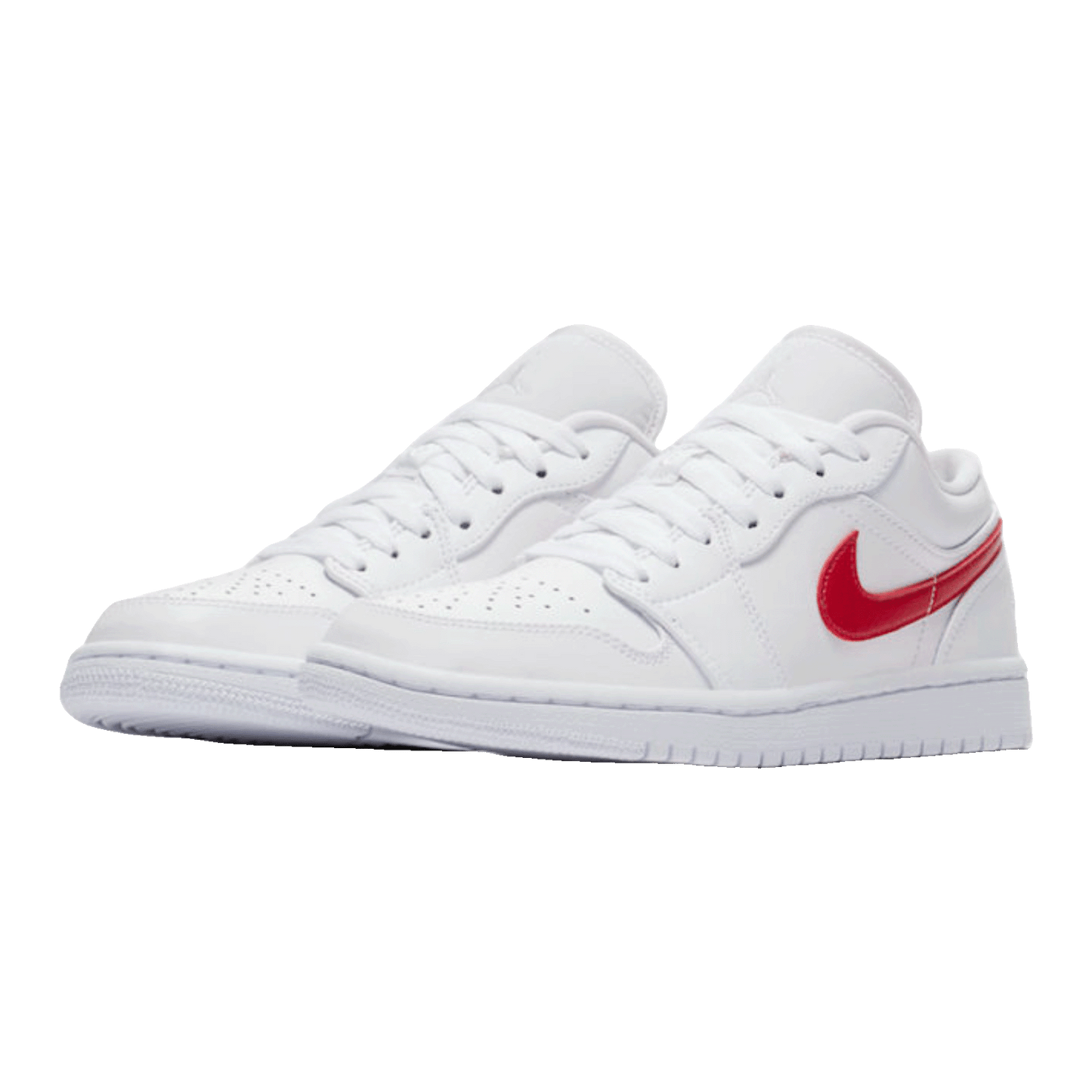 Nike Air Jordan 1 Low White University Red (W) Side
