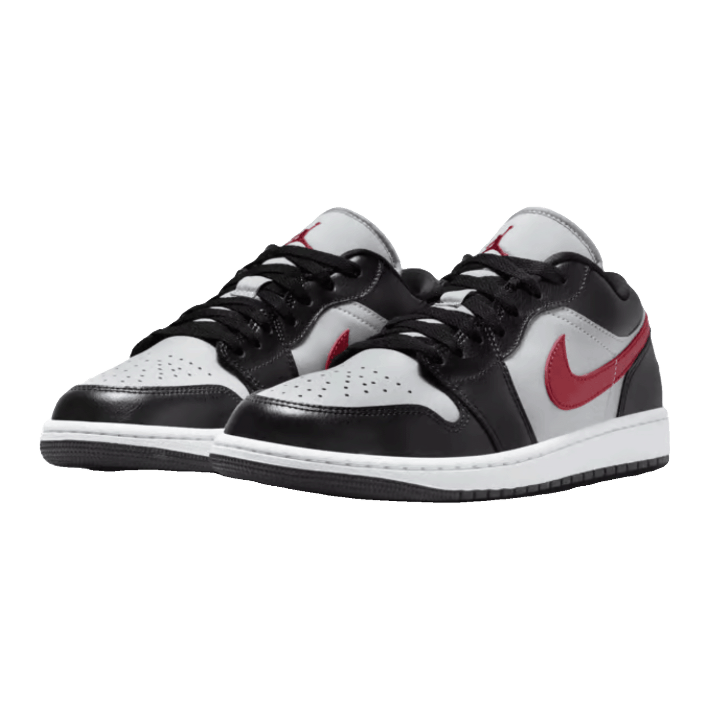 Nike Air Jordan 1 Low Wolf Grey Gym Red (W) Side