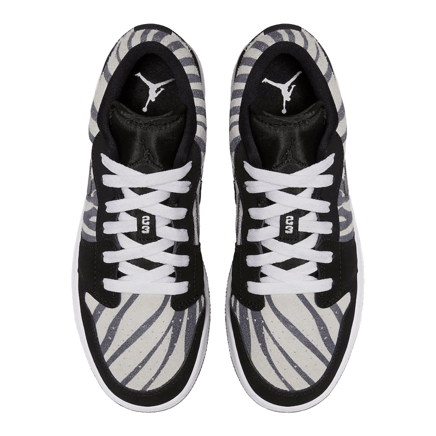 Nike Air Jordan 1 Low Zebra (GS) Oben