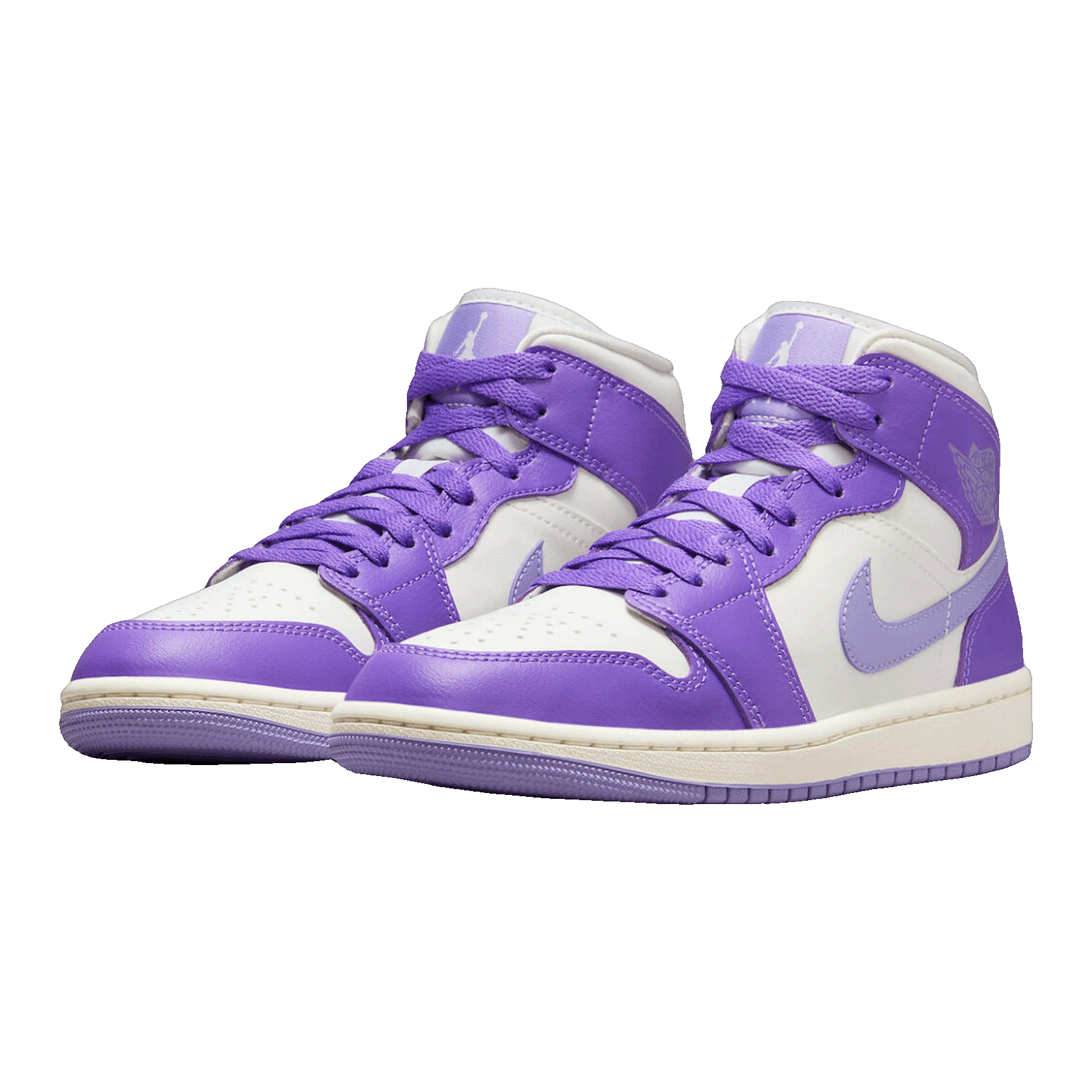 Nike Air Jordan 1 Mid Action Grape (W) Side