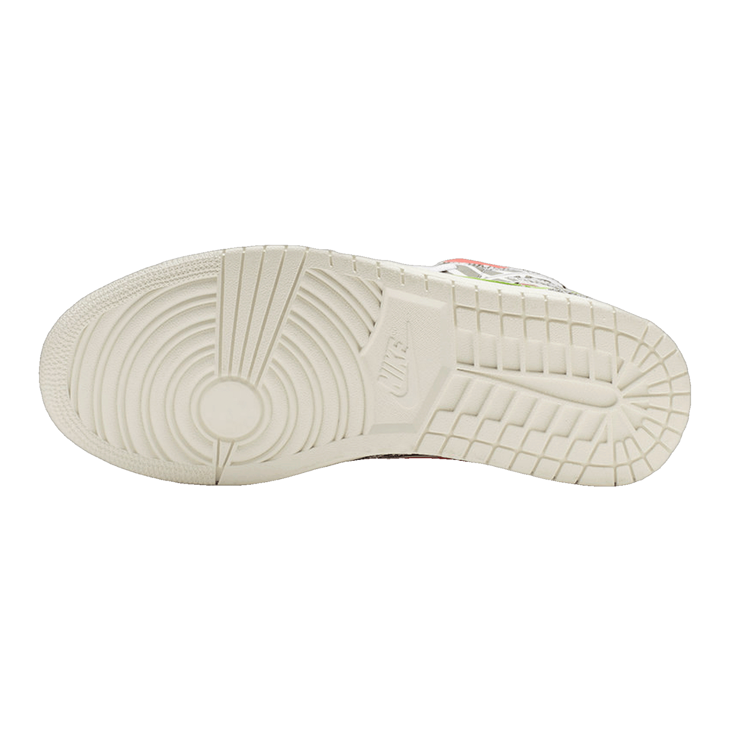 Nike Air Jordan 1 Mid All Over Logos (GS) Sohle