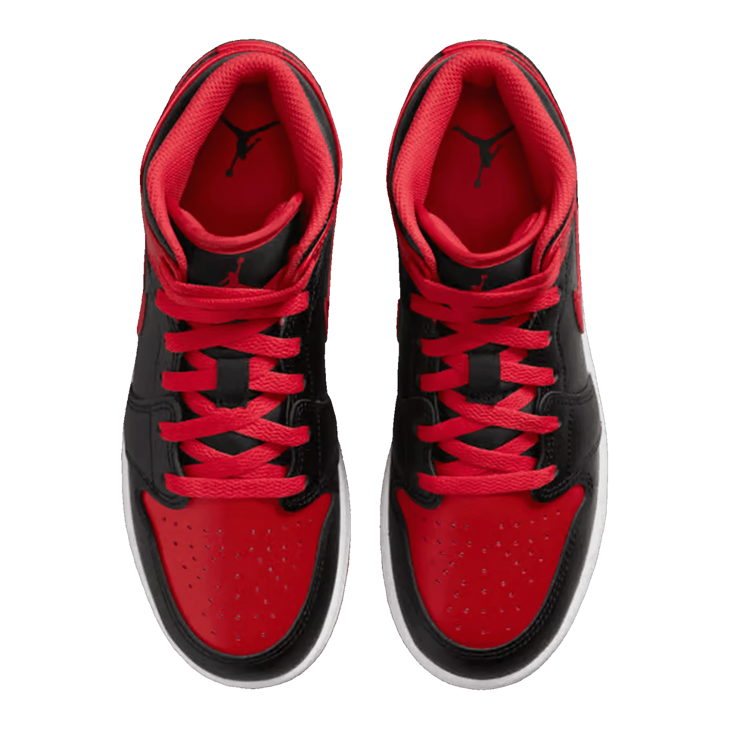 Nike Air Jordan 1 Mid Alternate Bred (2022) (GS) Oben