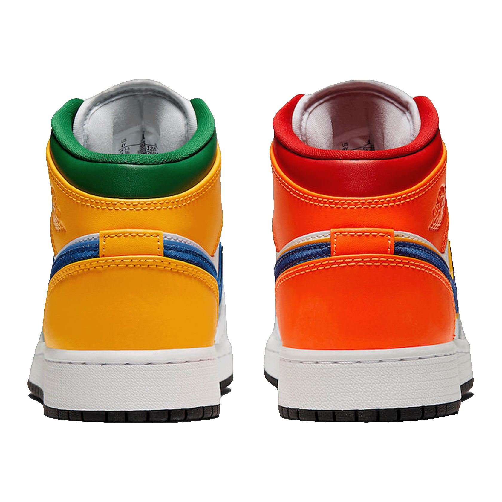 Nike Air Jordan 1 Mid Alternate Multi-Color (GS) Back