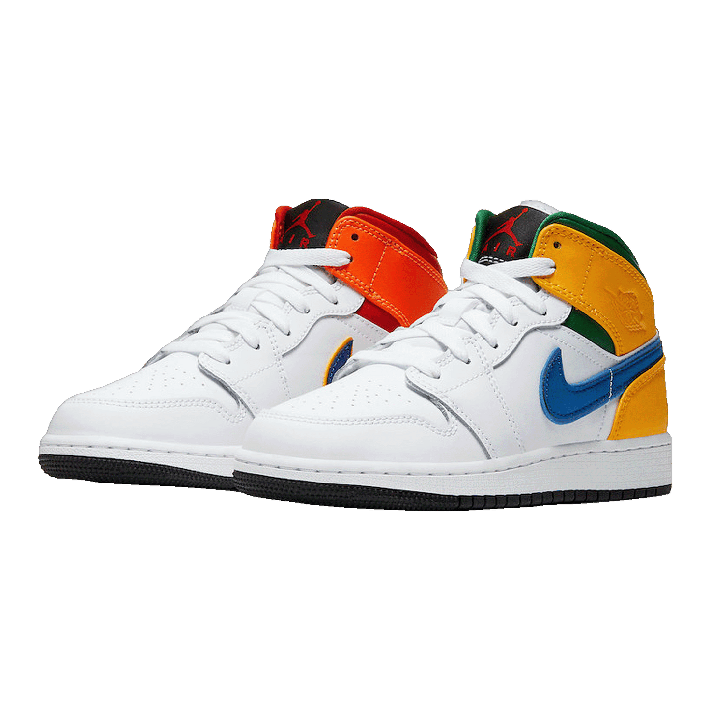 Nike Air Jordan 1 Mid Alternate Multi-Color (GS) Side