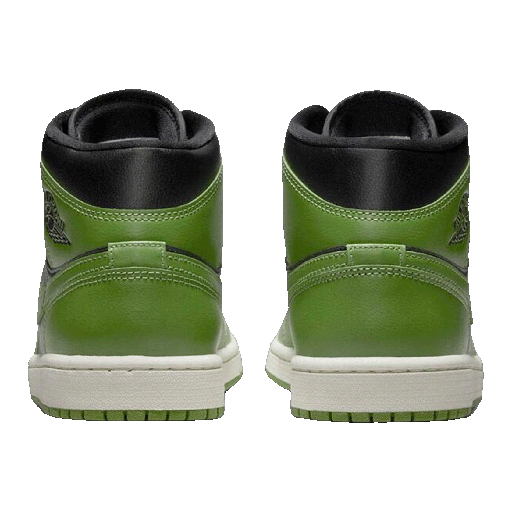 Nike Air Jordan 1 Mid Altitude Green (W) Back